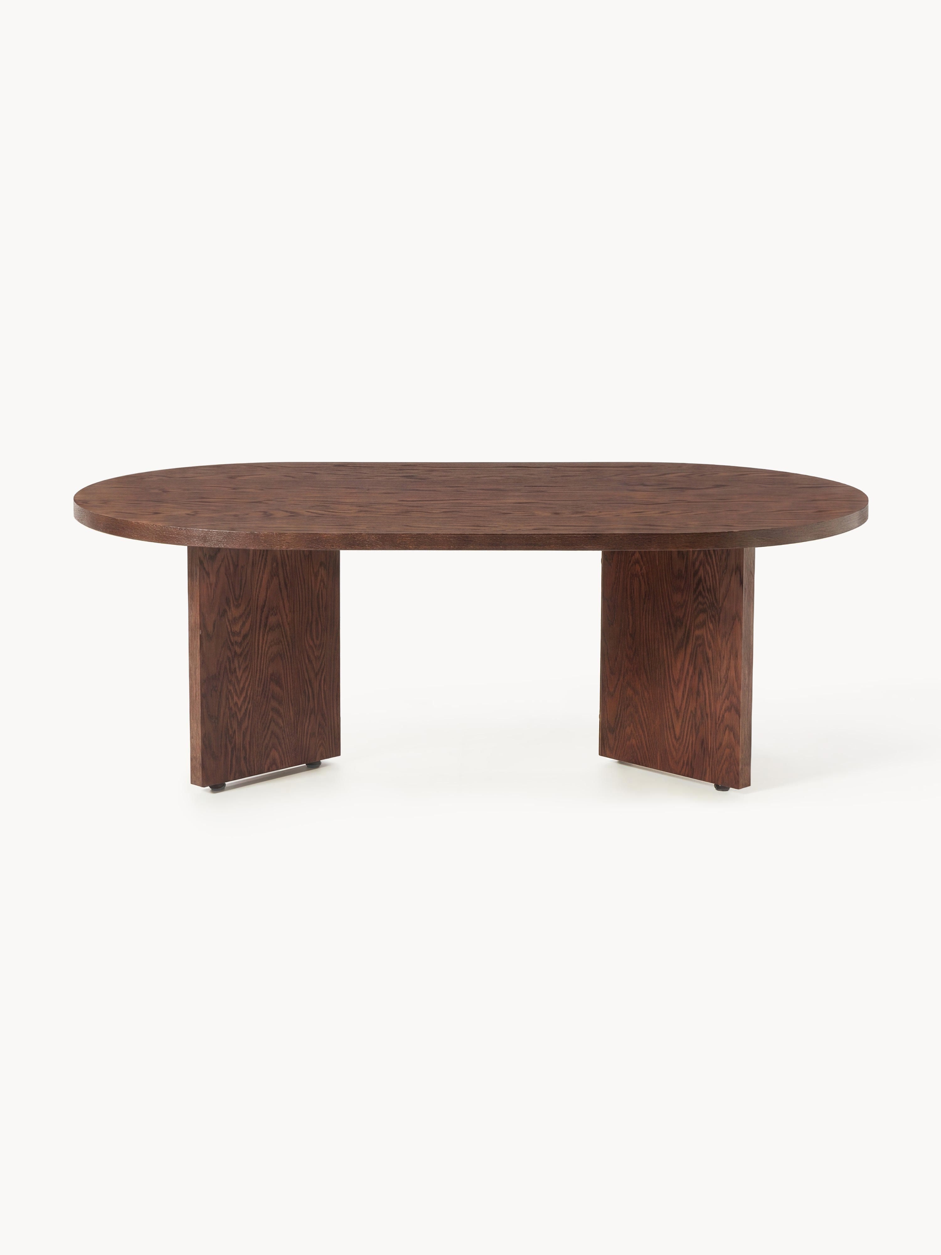 Toni Oval Wooden Coffee Table