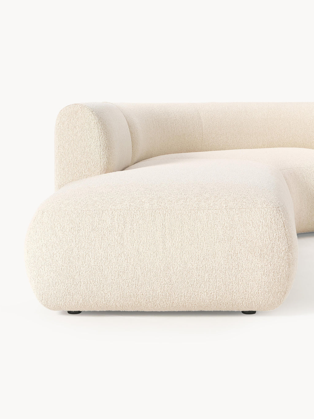 Sofia Modular Bouclé Corner Sofa (4-seater)