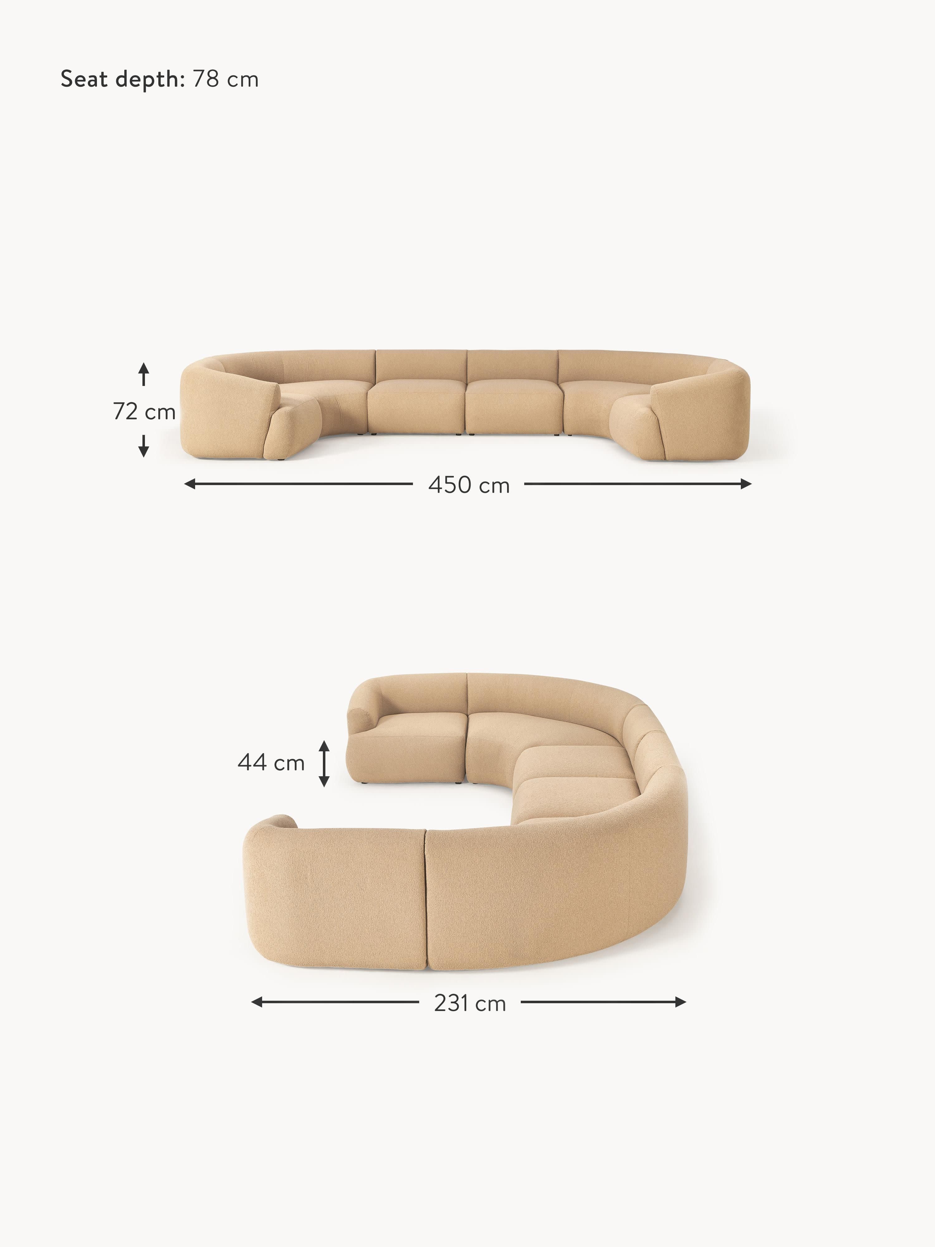 Sofia XL Modular Bouclé Sofa