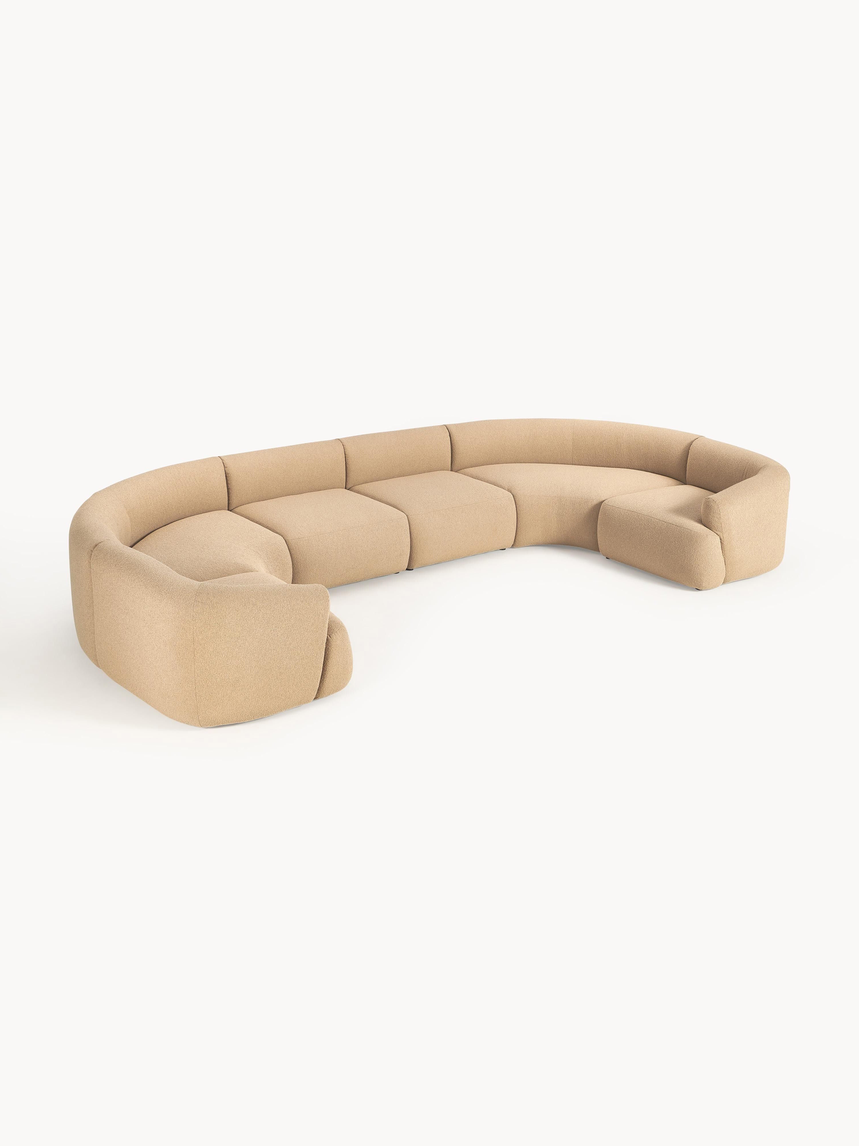 Gallery image 1 - XL Modular Bouclé Sofa Sofia
