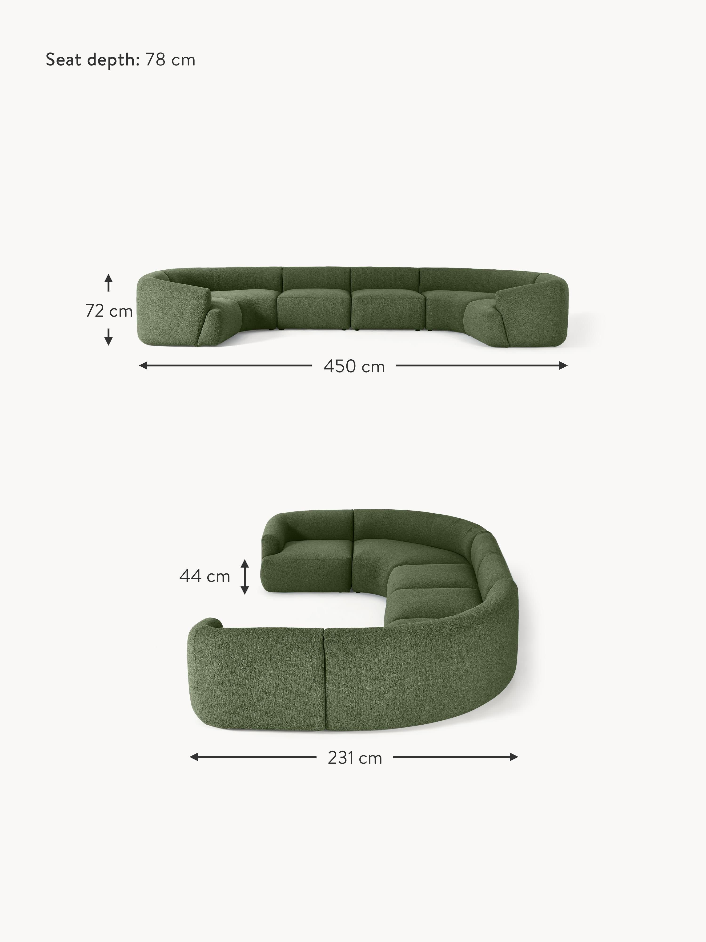 Sofia XL Modular Bouclé Sofa