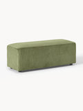 Gallery image 1 - XL Corduroy Ottoman Melva, W 116 x D 42 cm