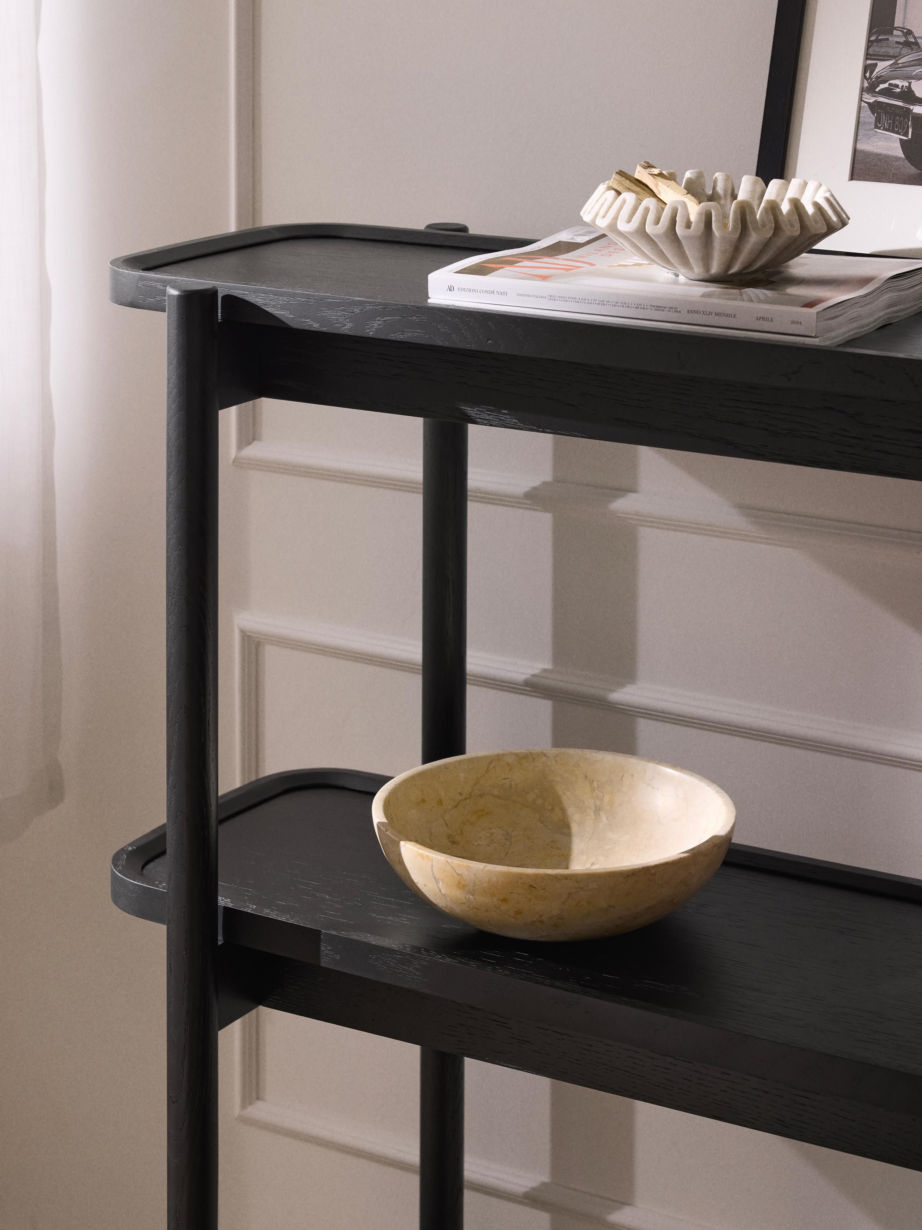 Libby Low Wooden Shelving Unit