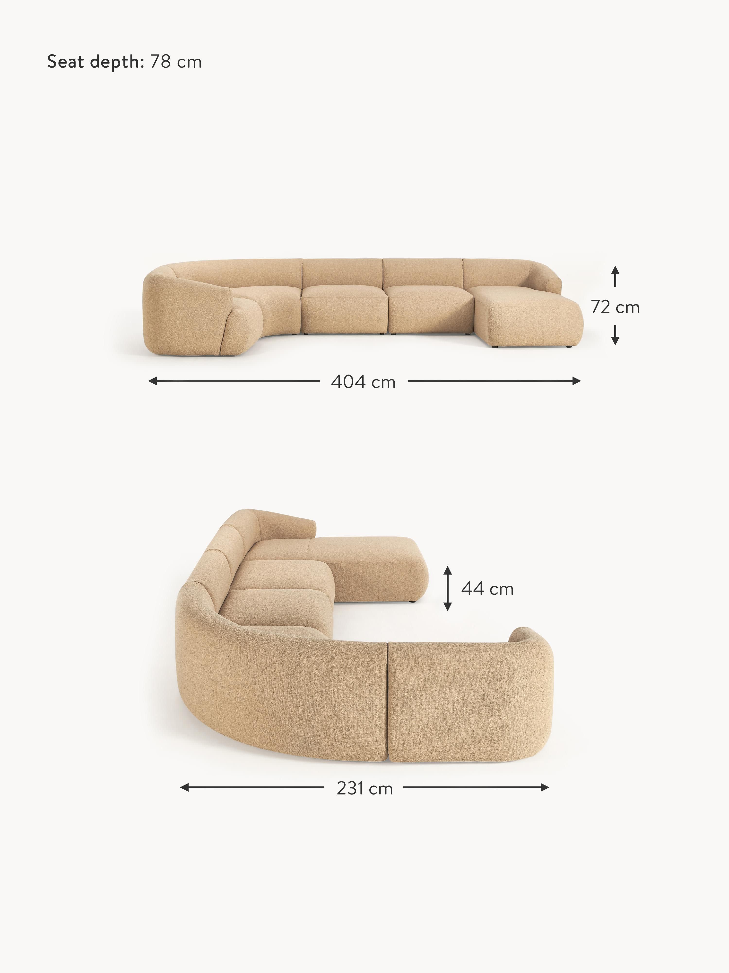 Sofia XL Modular Bouclé Sofa