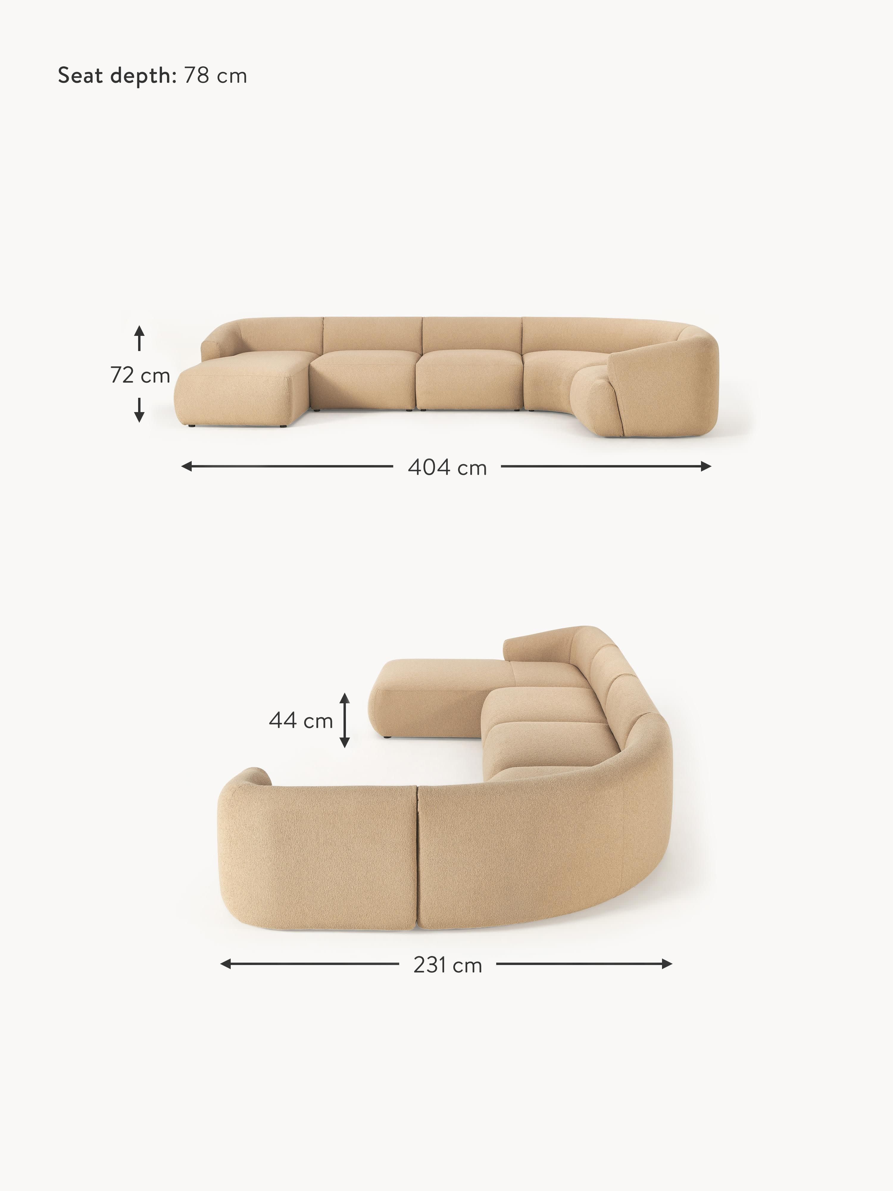 Sofia XL Modular Bouclé Sofa