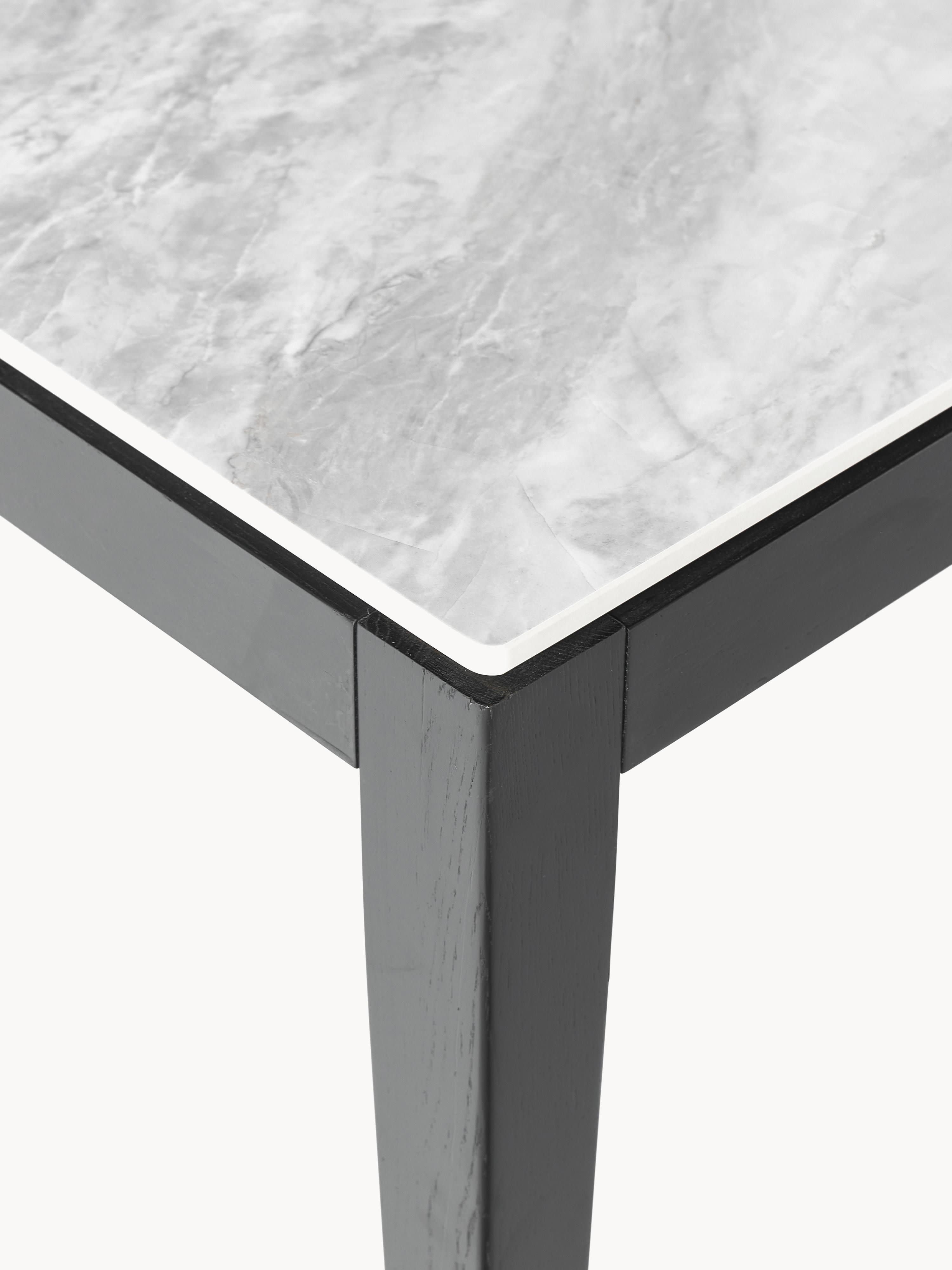 Jackson Marble Effect Dining Table, in various sizes
