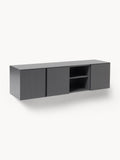 Gallery image 1 - Wall-Mounted Lowboard Shea with Ribbed Front