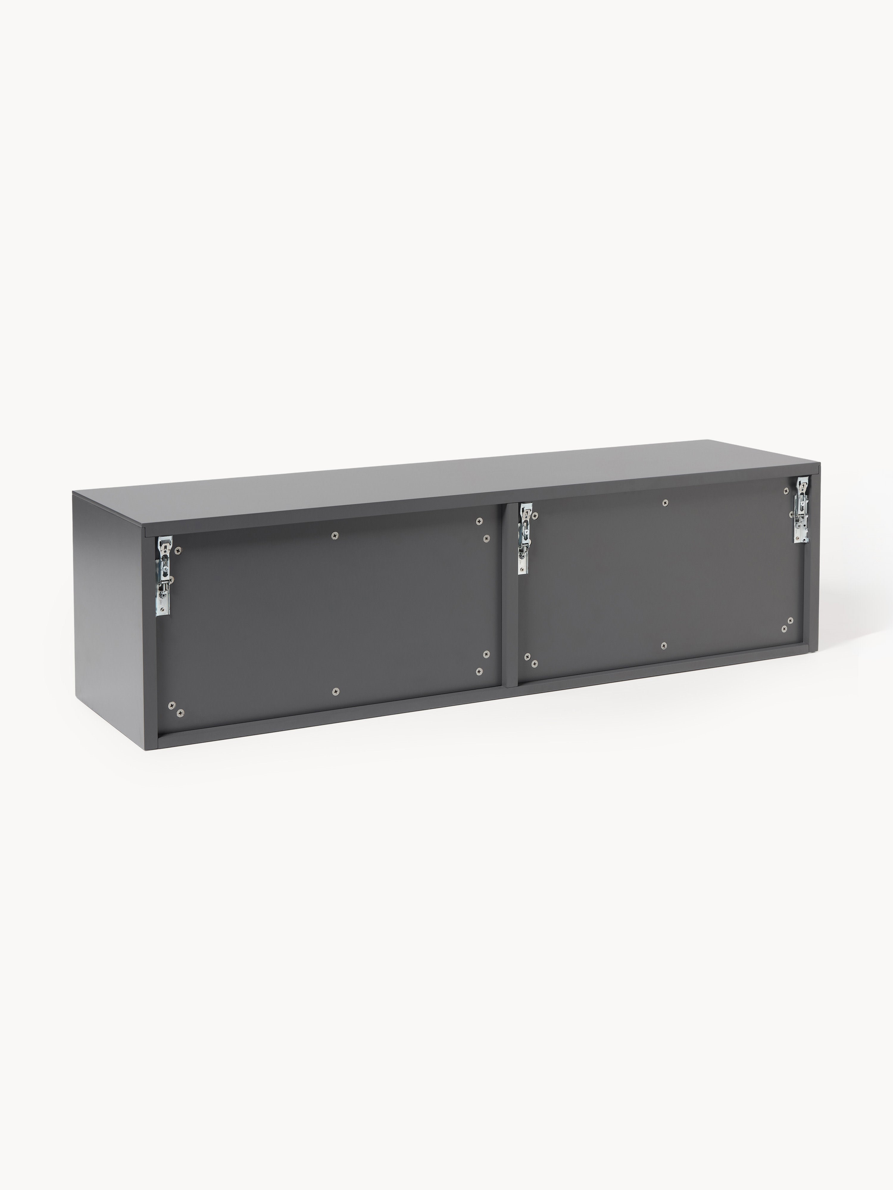 Shea Wall-Mounted Lowboard with Ribbed Front
