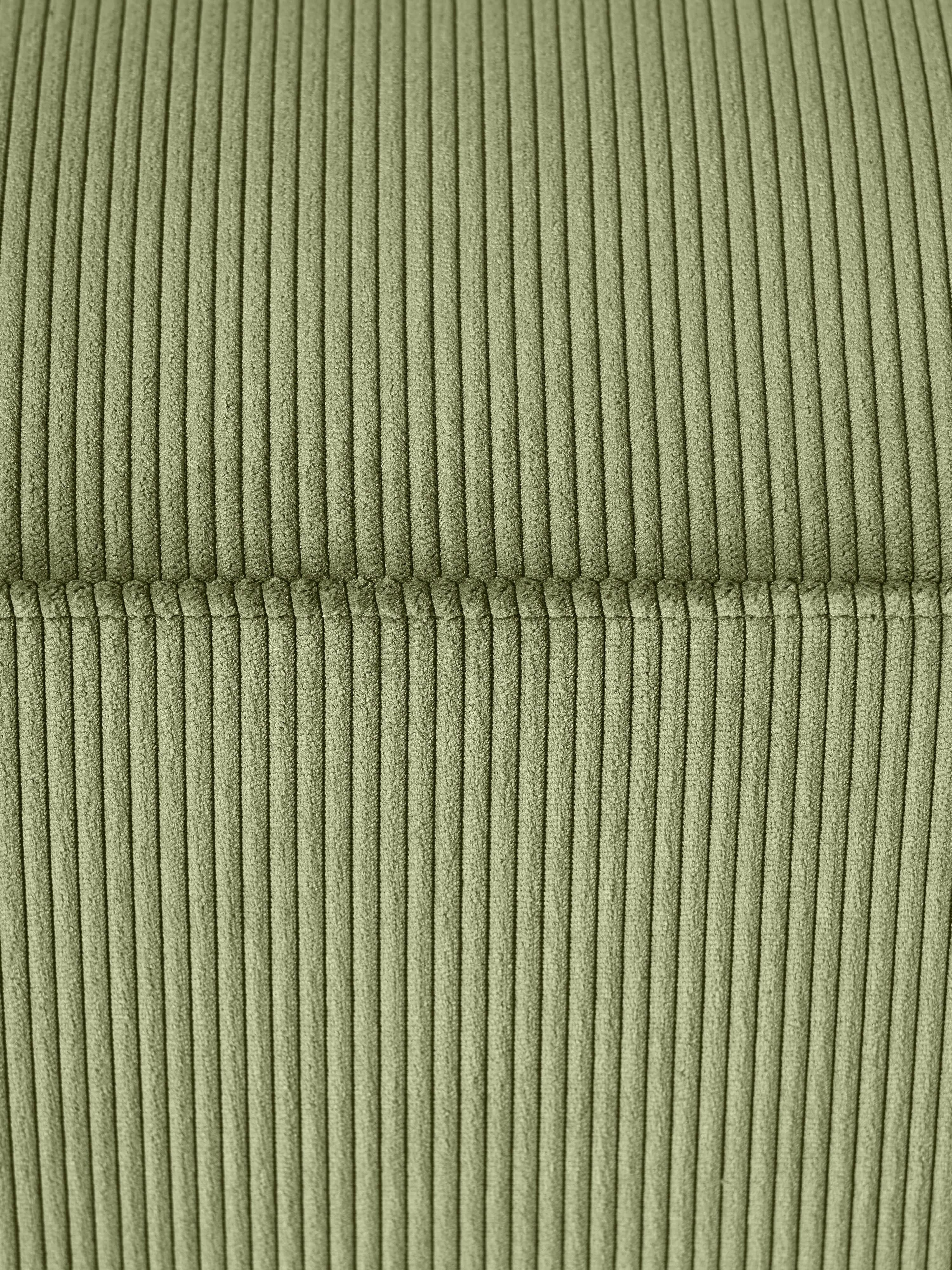 Melva Corduroy Ottoman, W 99 x D 72 cm