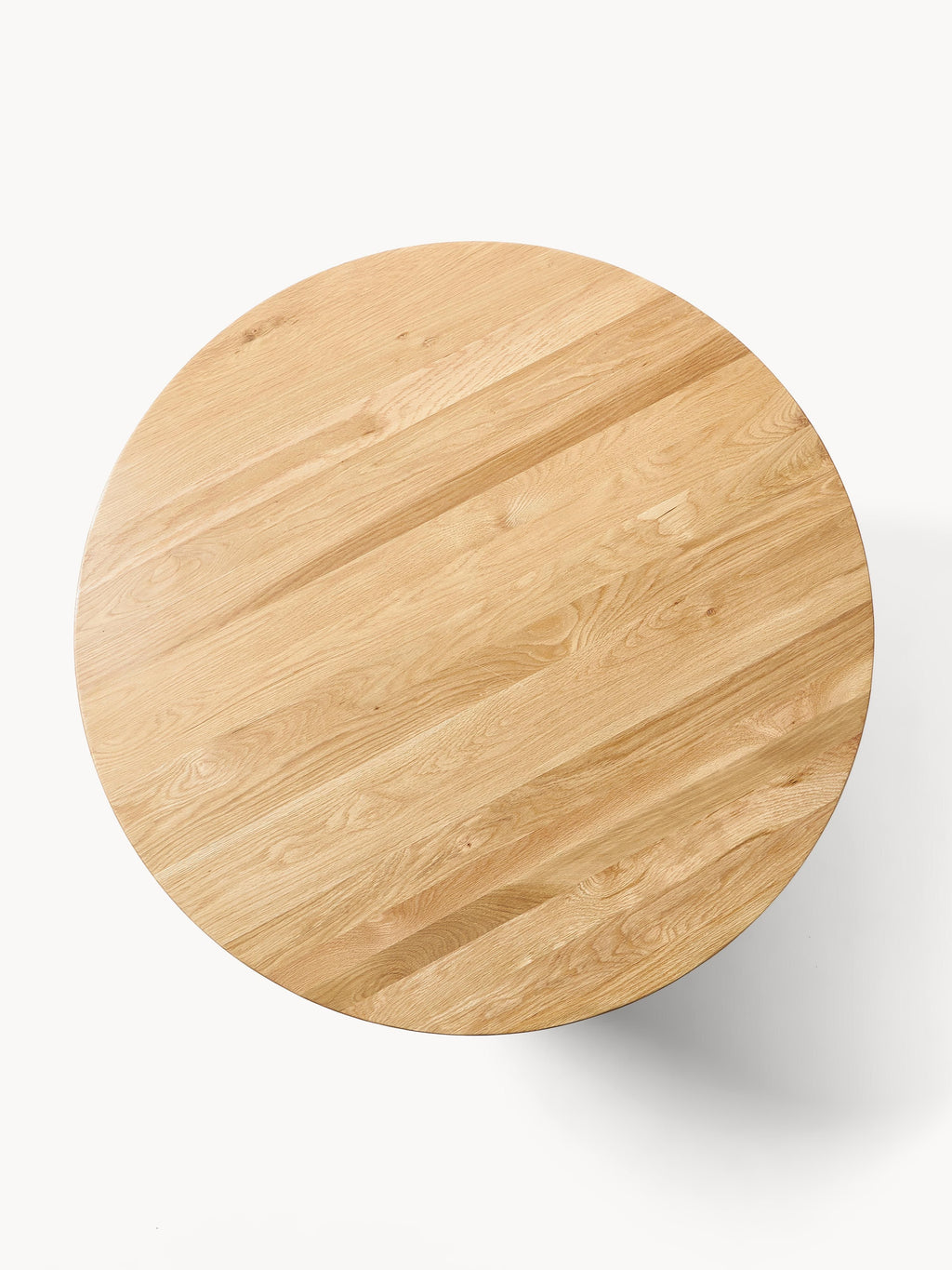 Ohana Round Oak Wood Dining Table, Ø 120 cm