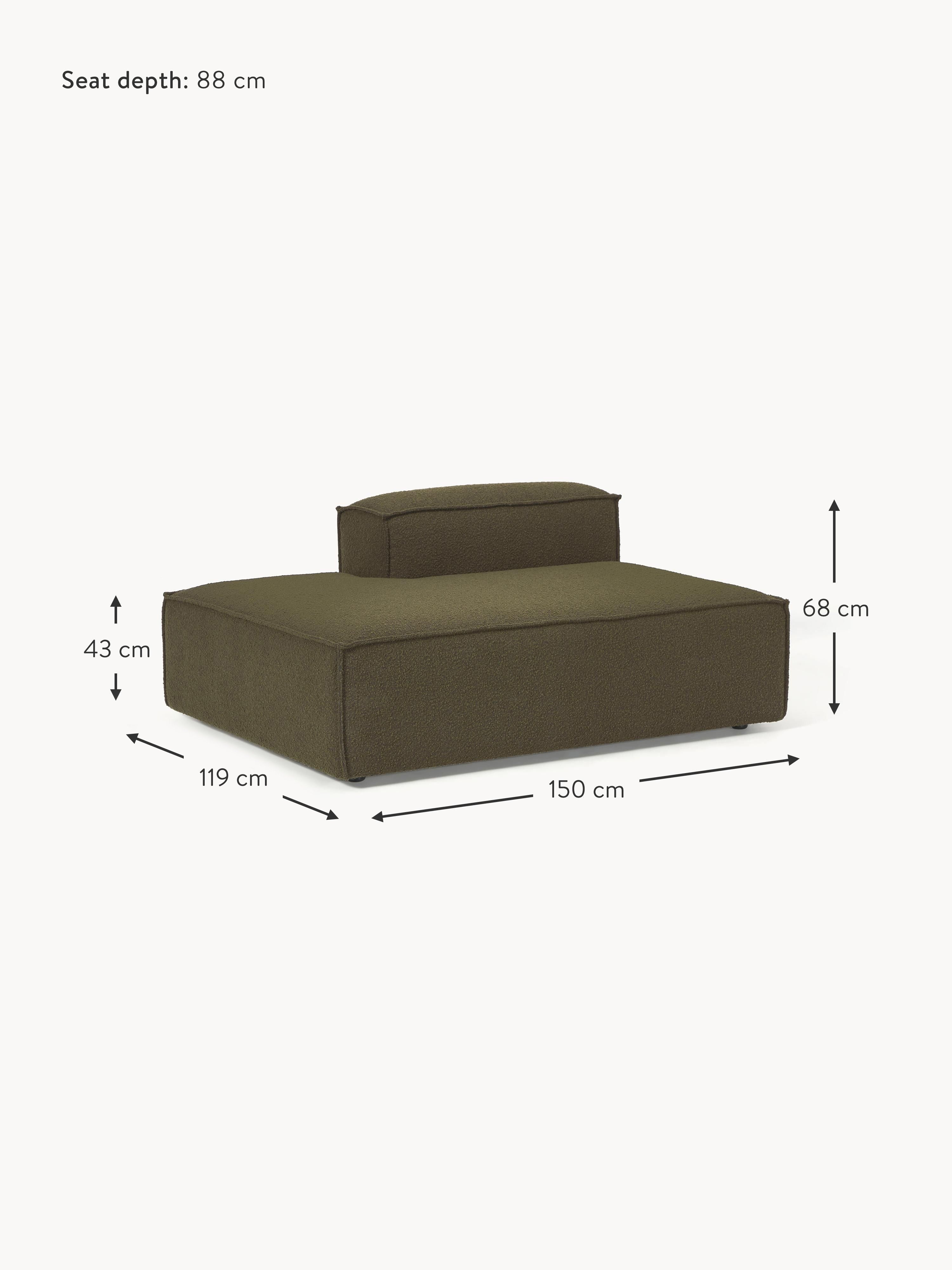 Lennon Bouclé Chaise Module