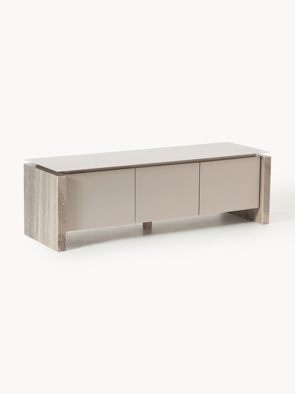 Gallery image 1 - Marble and Metal Lowboard Bruce