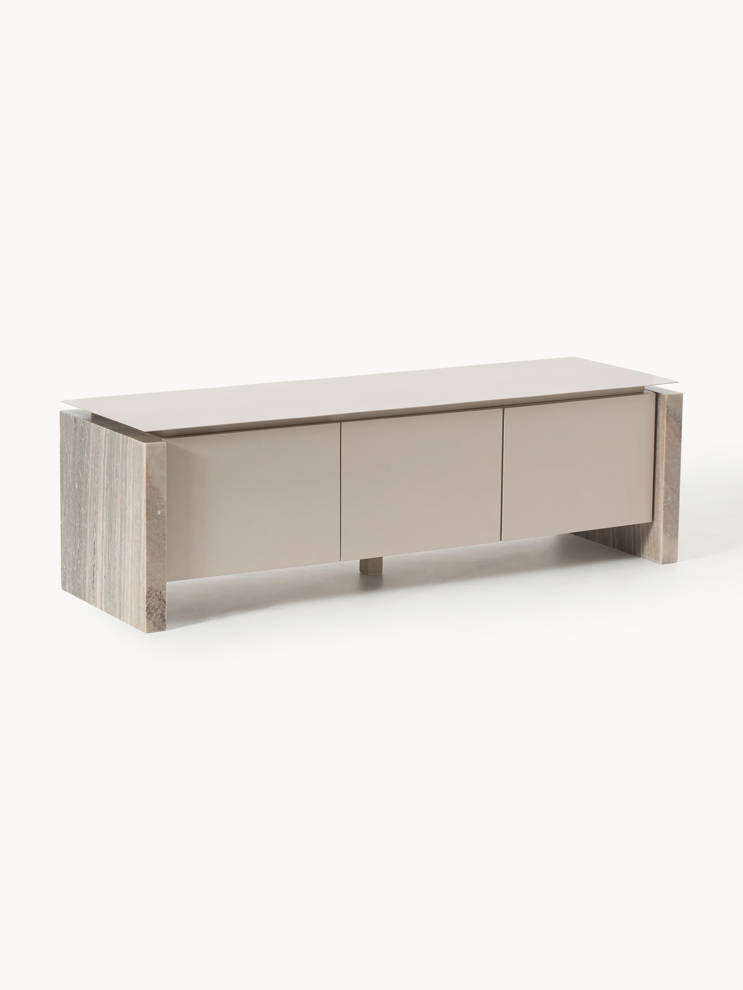 Gallery image 1 - Marble and Metal Lowboard Bruce