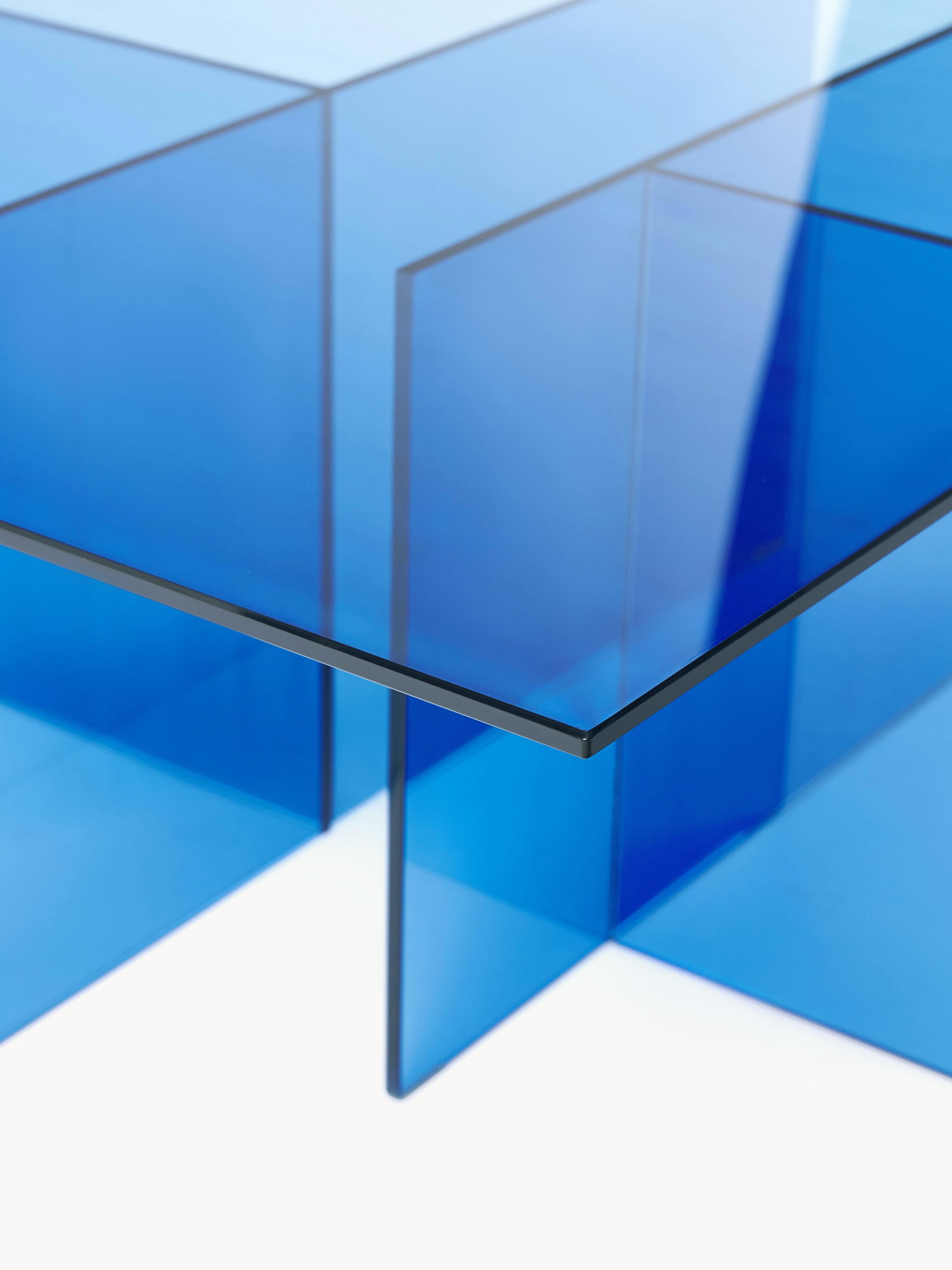 Anouk Glass Coffee Table, W 102 cm