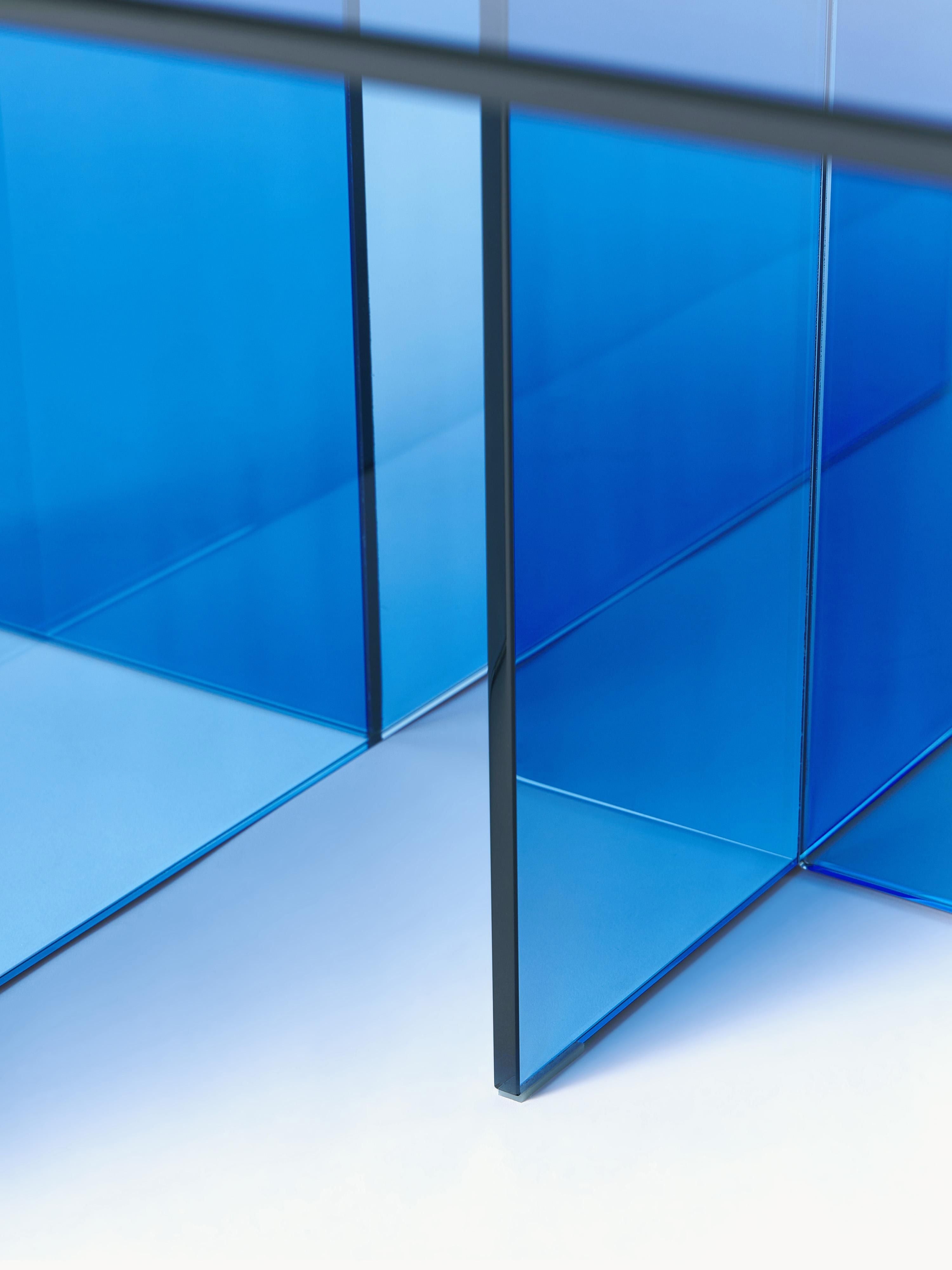 Anouk Glass Coffee Table, W 102 cm