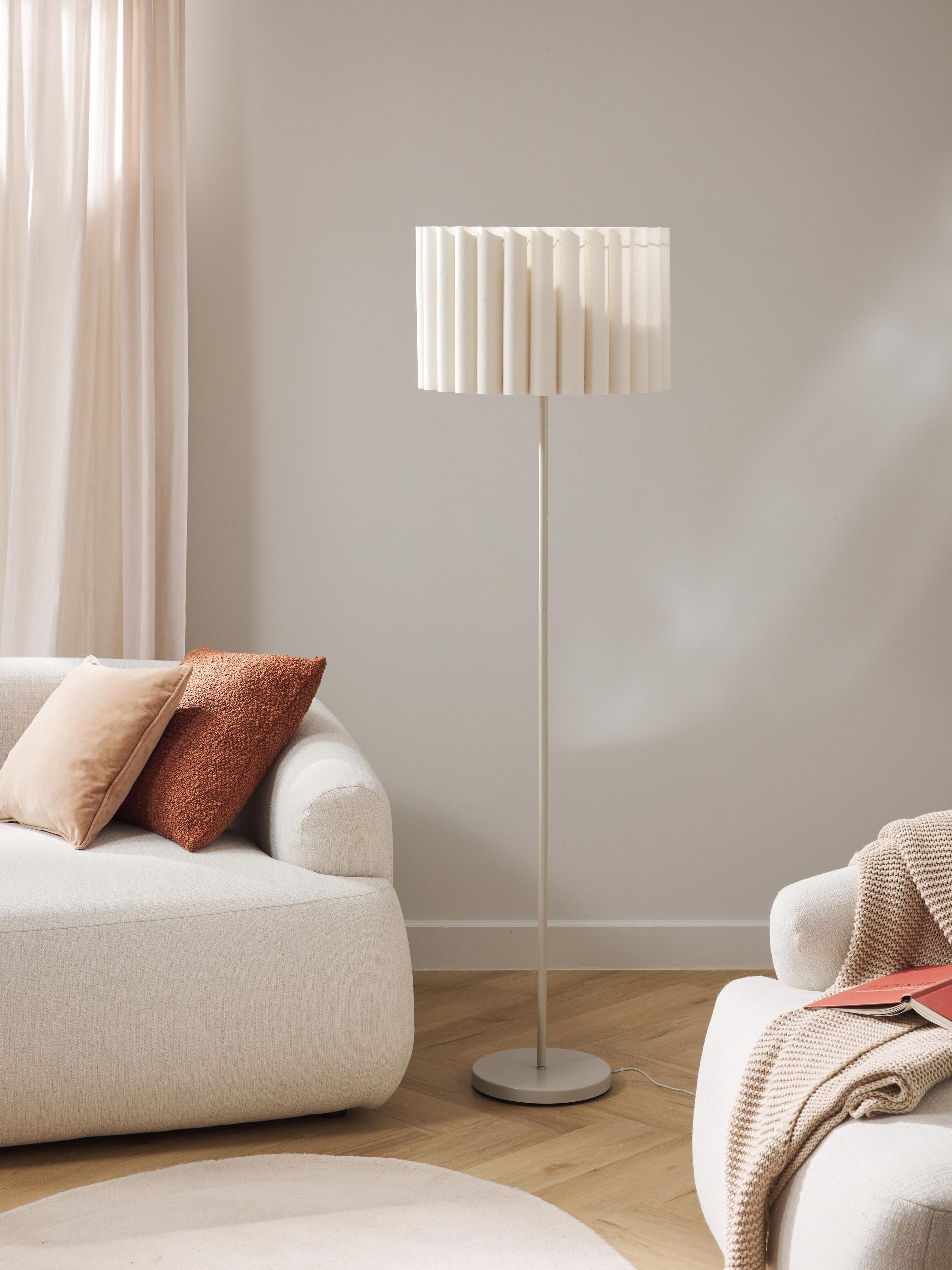 Lucina Linen Floor Lamp