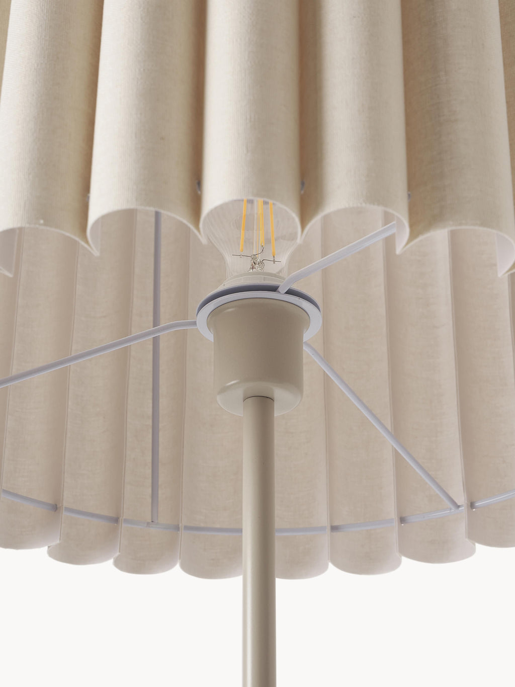 Lucina Linen Floor Lamp