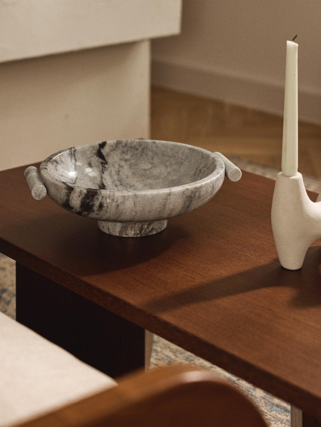 Fossil Decorative Marble Bowl, H 10 cm