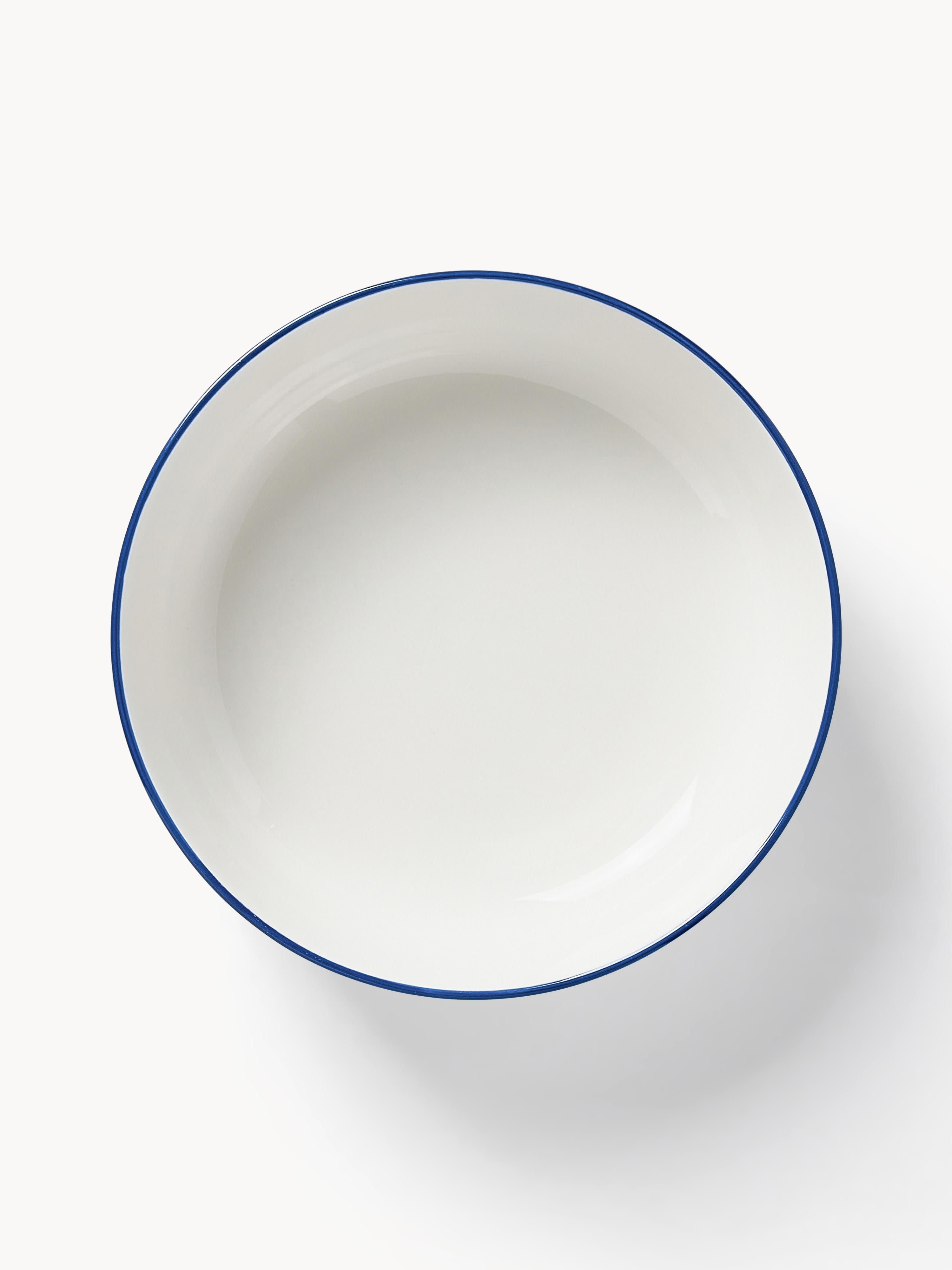 Facile Porcelain Tableware Set, 6 People, Set of 18