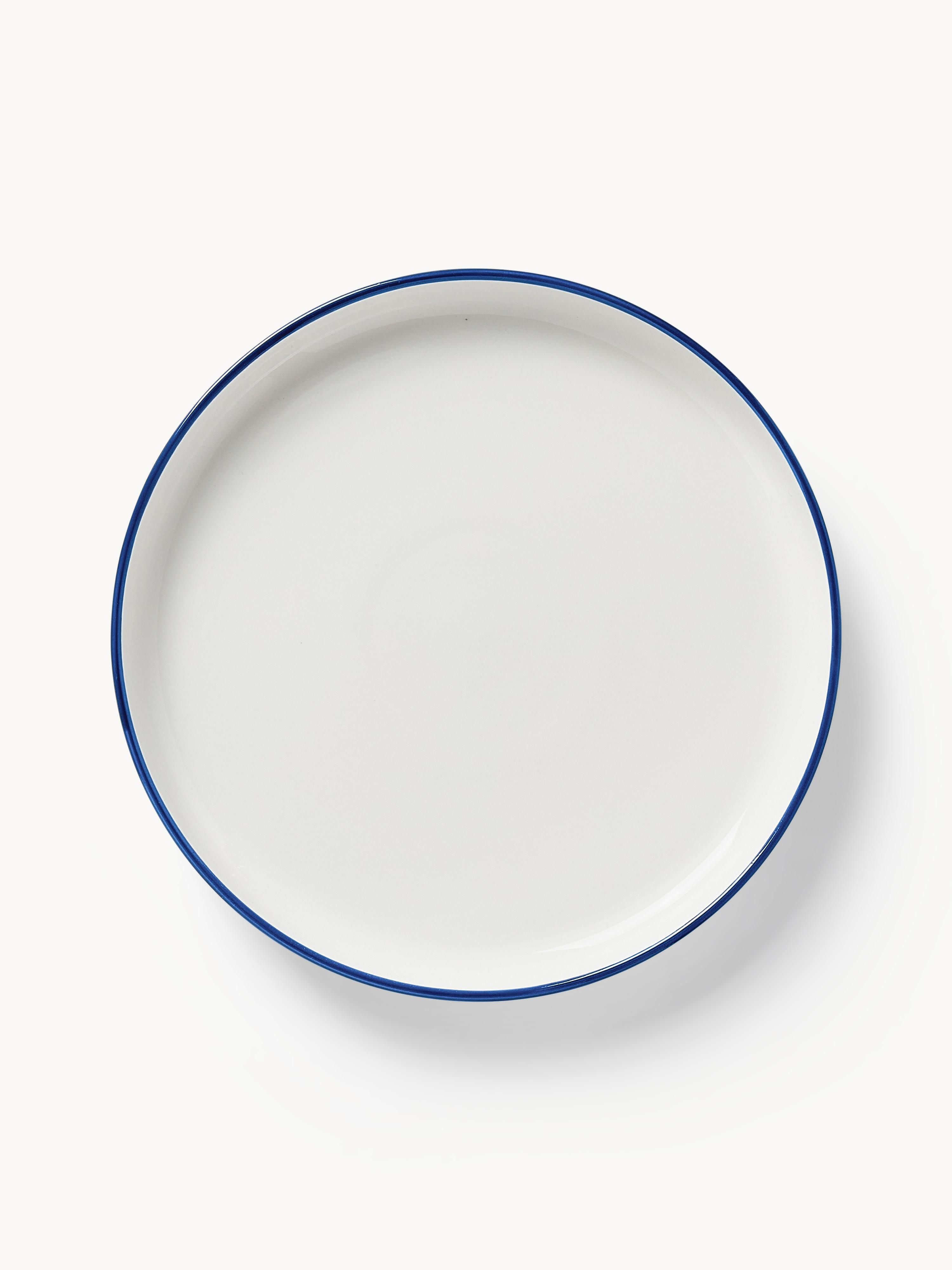 Facile Porcelain Tableware Set, 6 People, Set of 18