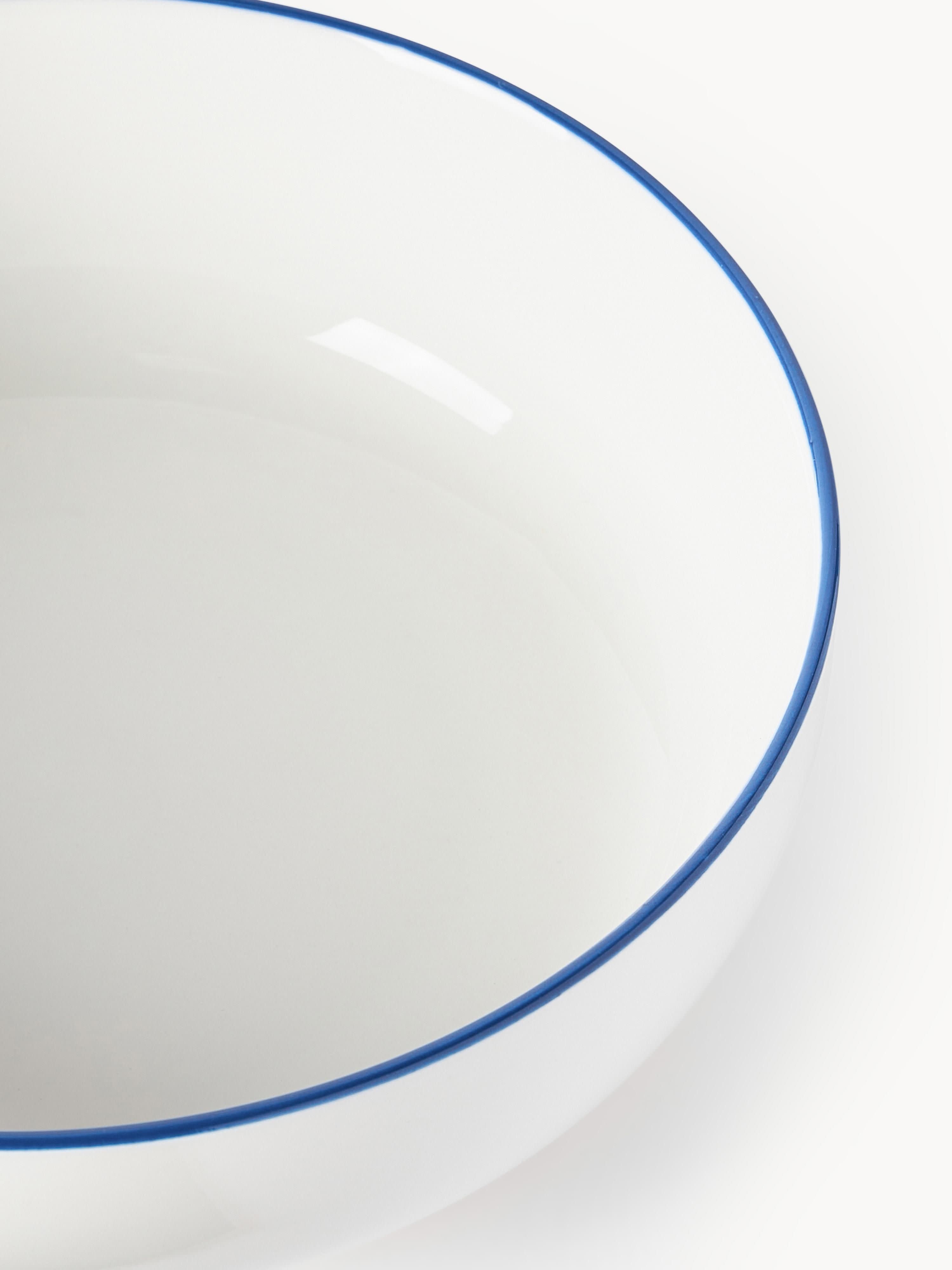 Facile Porcelain Tableware Set, 6 People, Set of 18