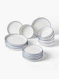Gallery image 1 - Porcelain Tableware Set Facile