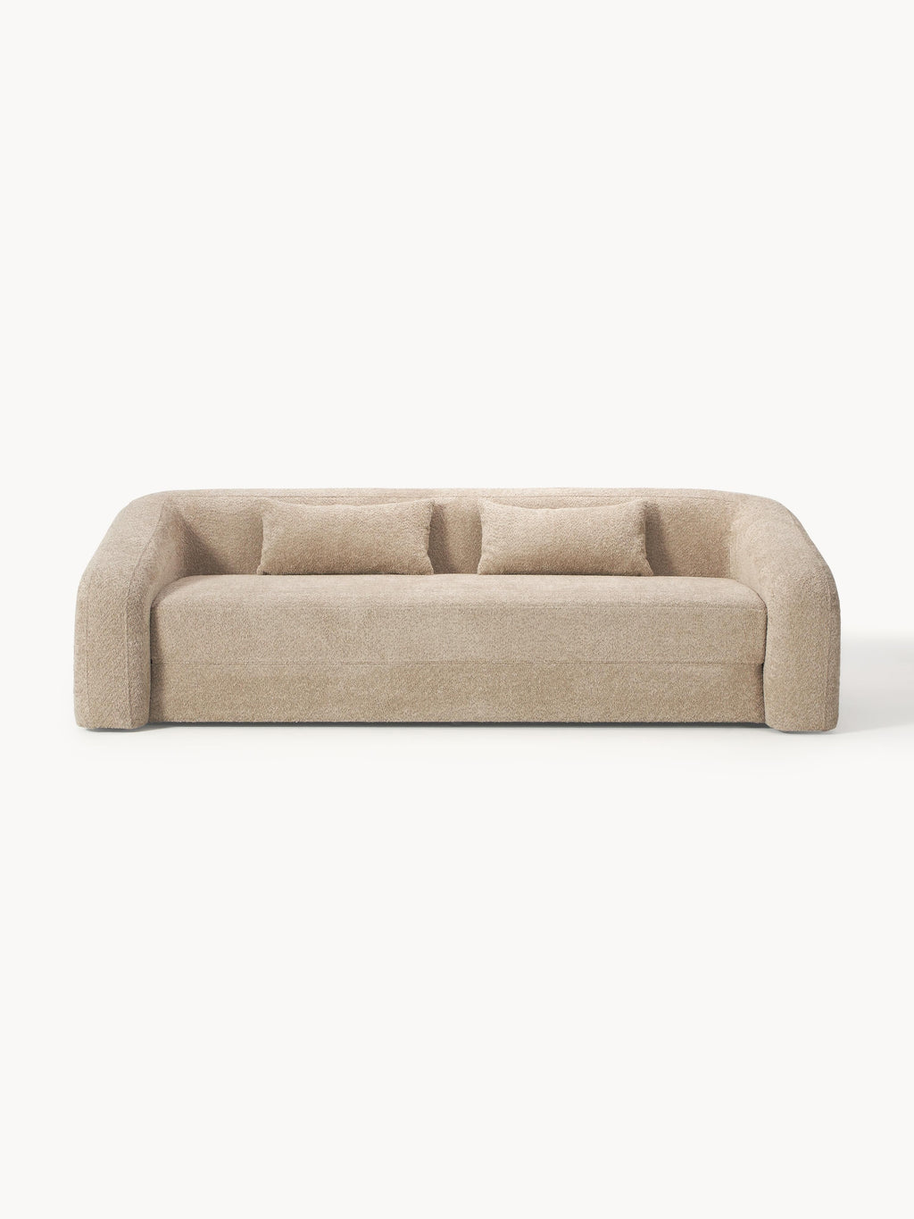 Gallery image 1 - Teddy Bouclé Sofa Bed Eliot (3-seater)