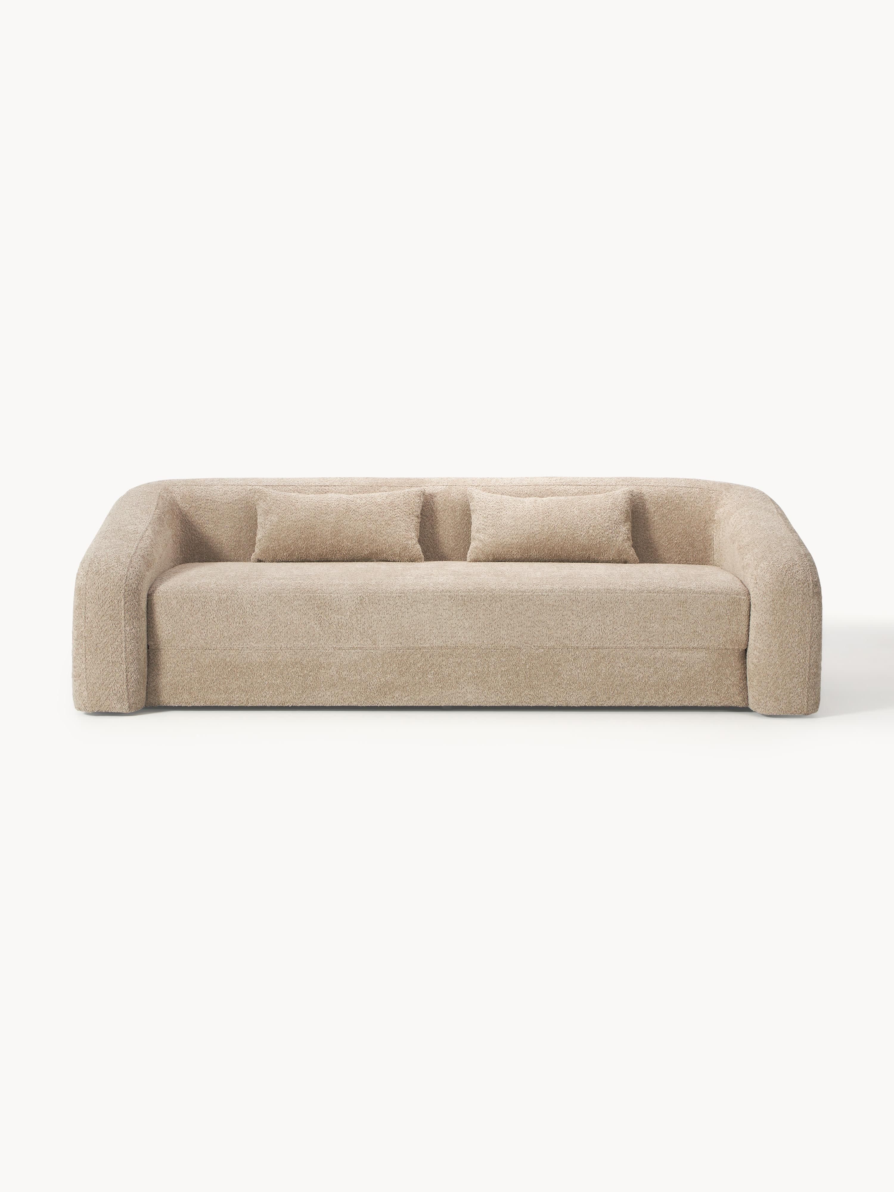 Gallery image 1 - Teddy Bouclé Sofa Bed Eliot (3-seater)