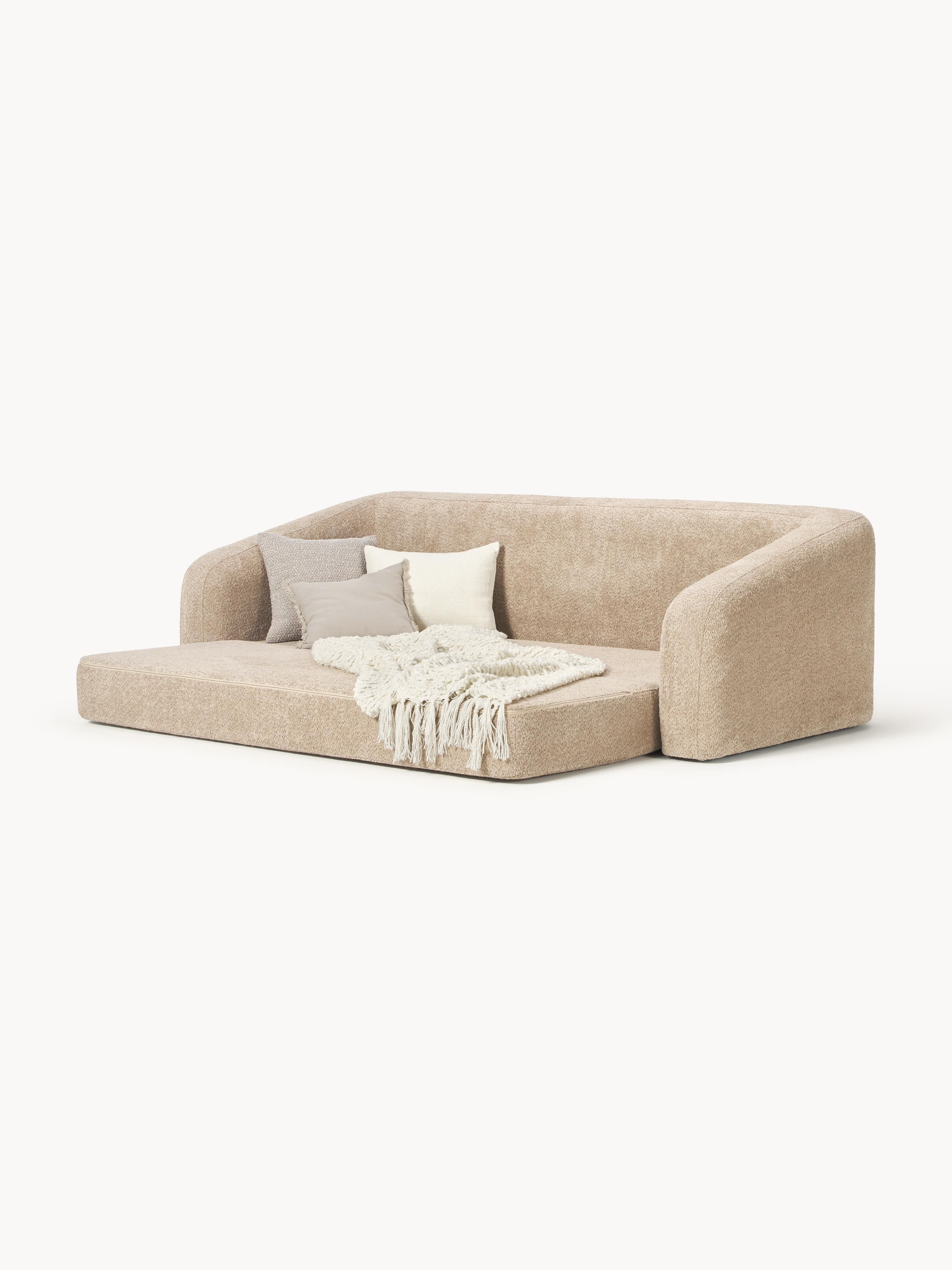 Eliot Teddy Bouclé Sofa Bed (3-seater)