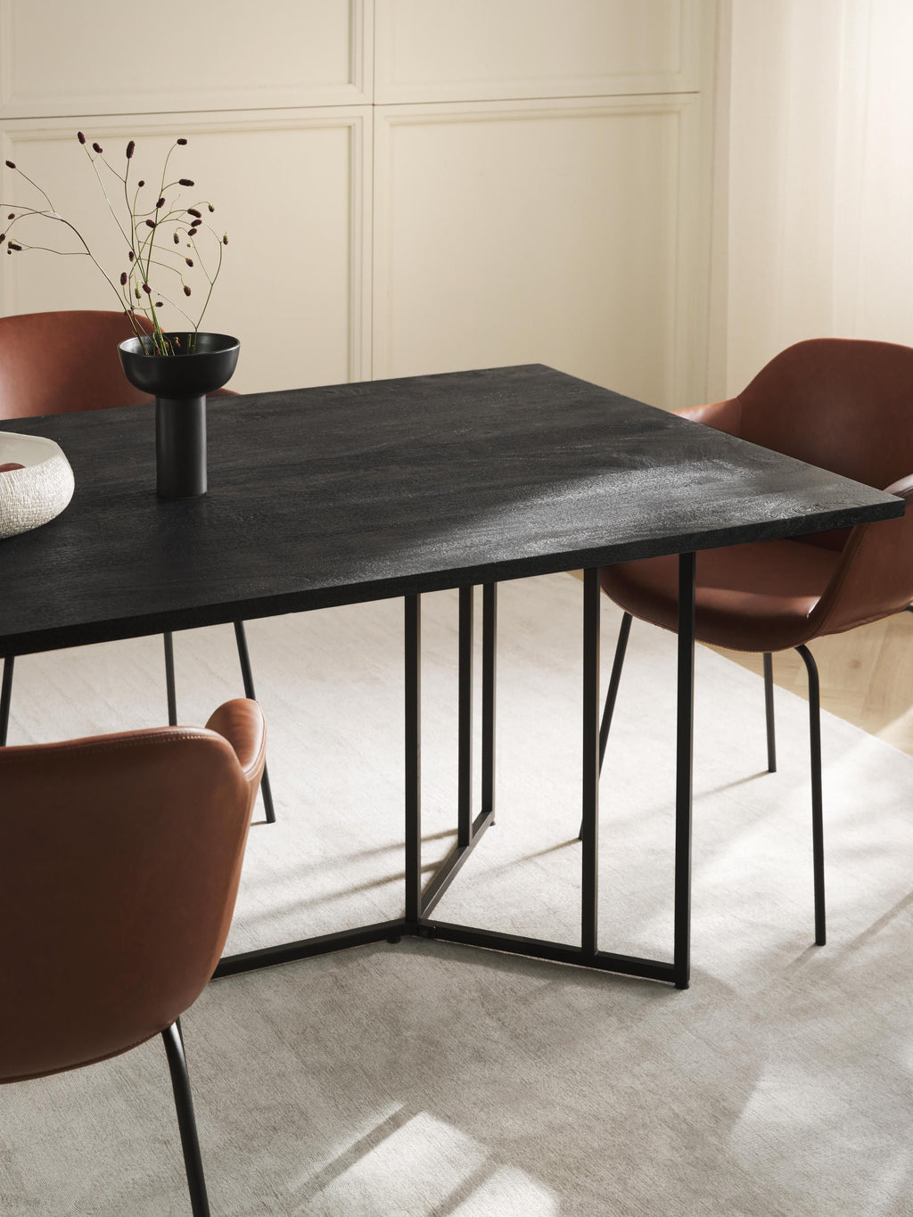 Luca Mango Wood Dining Table, in various sizes