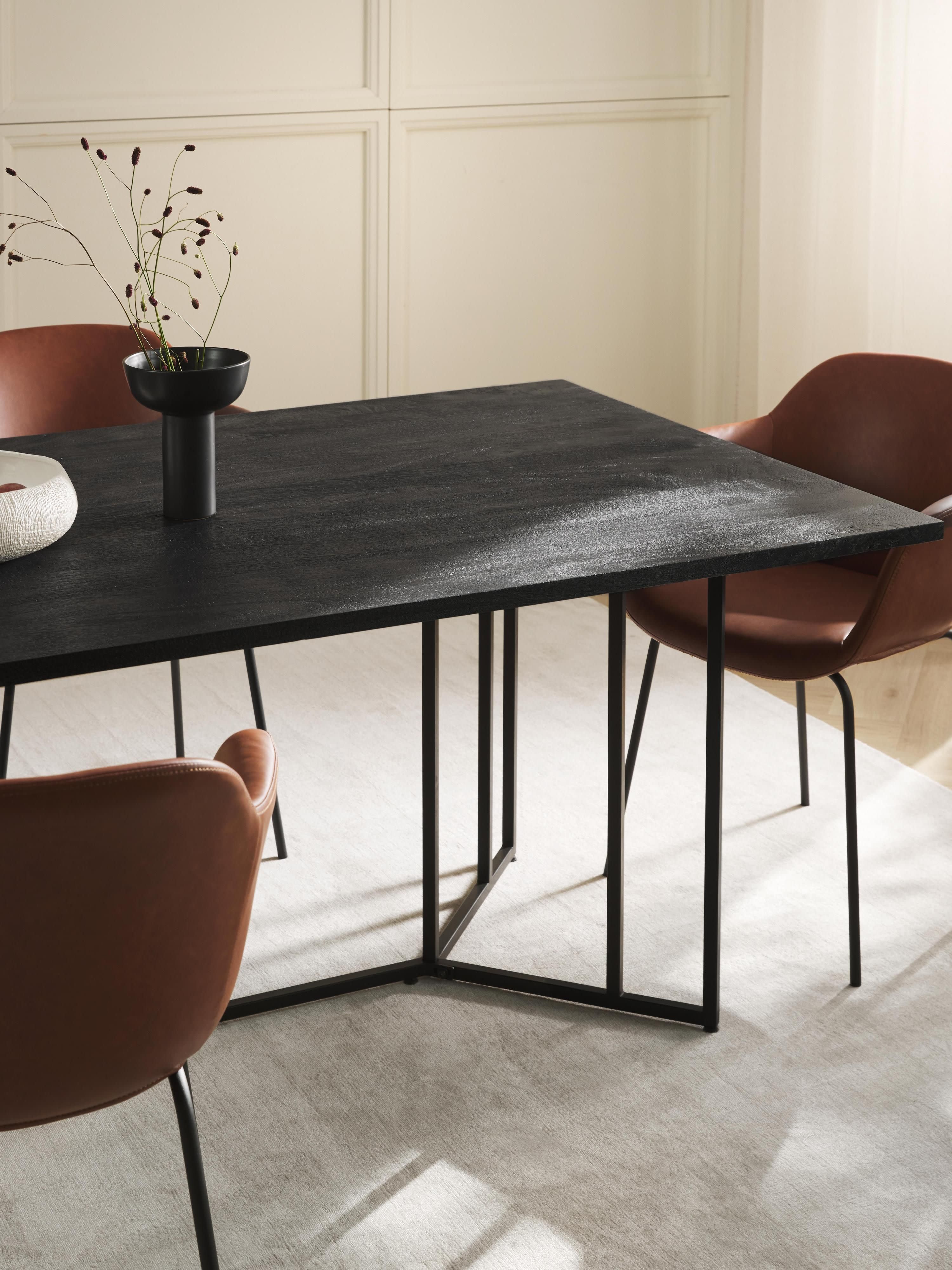 Luca Mango Wood Dining Table, in various sizes