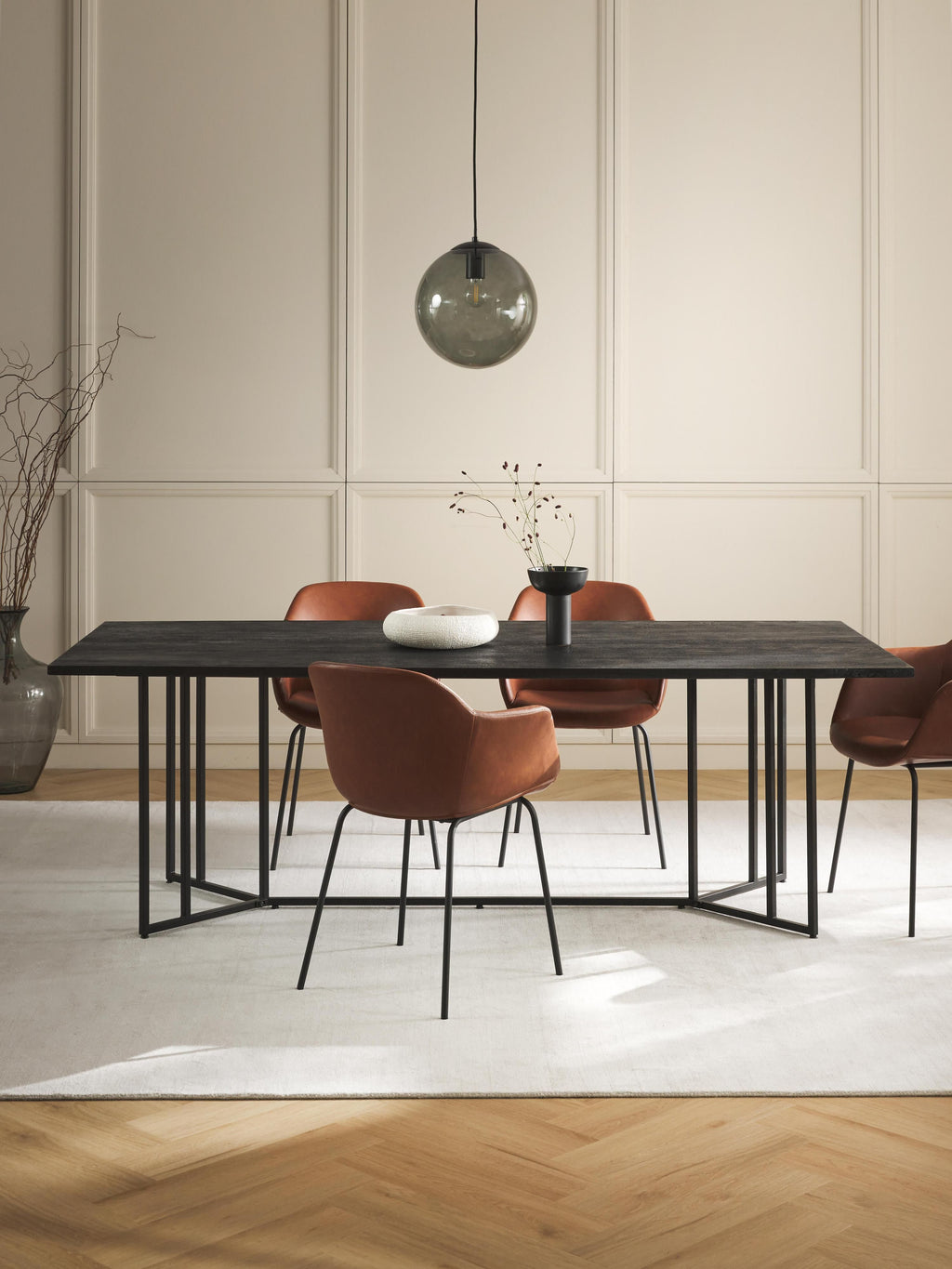 Luca Mango Wood Dining Table, in various sizes