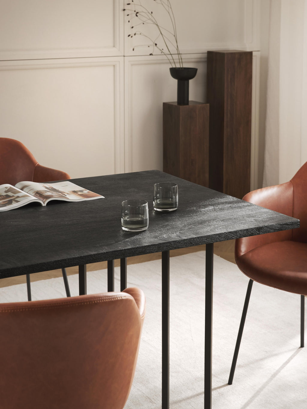 Luca Mango Wood Dining Table, in various sizes