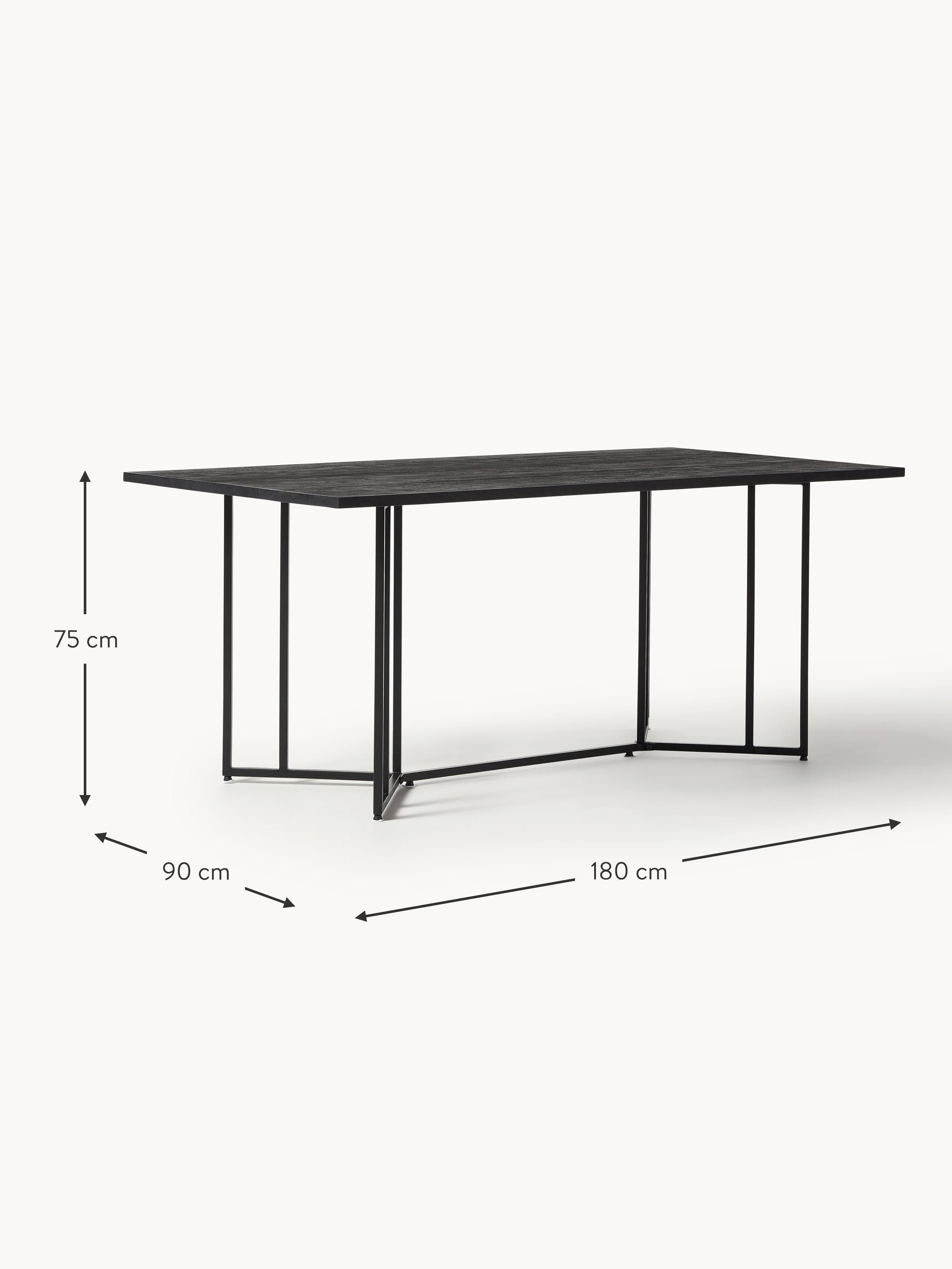 Luca Mango Wood Dining Table, in various sizes