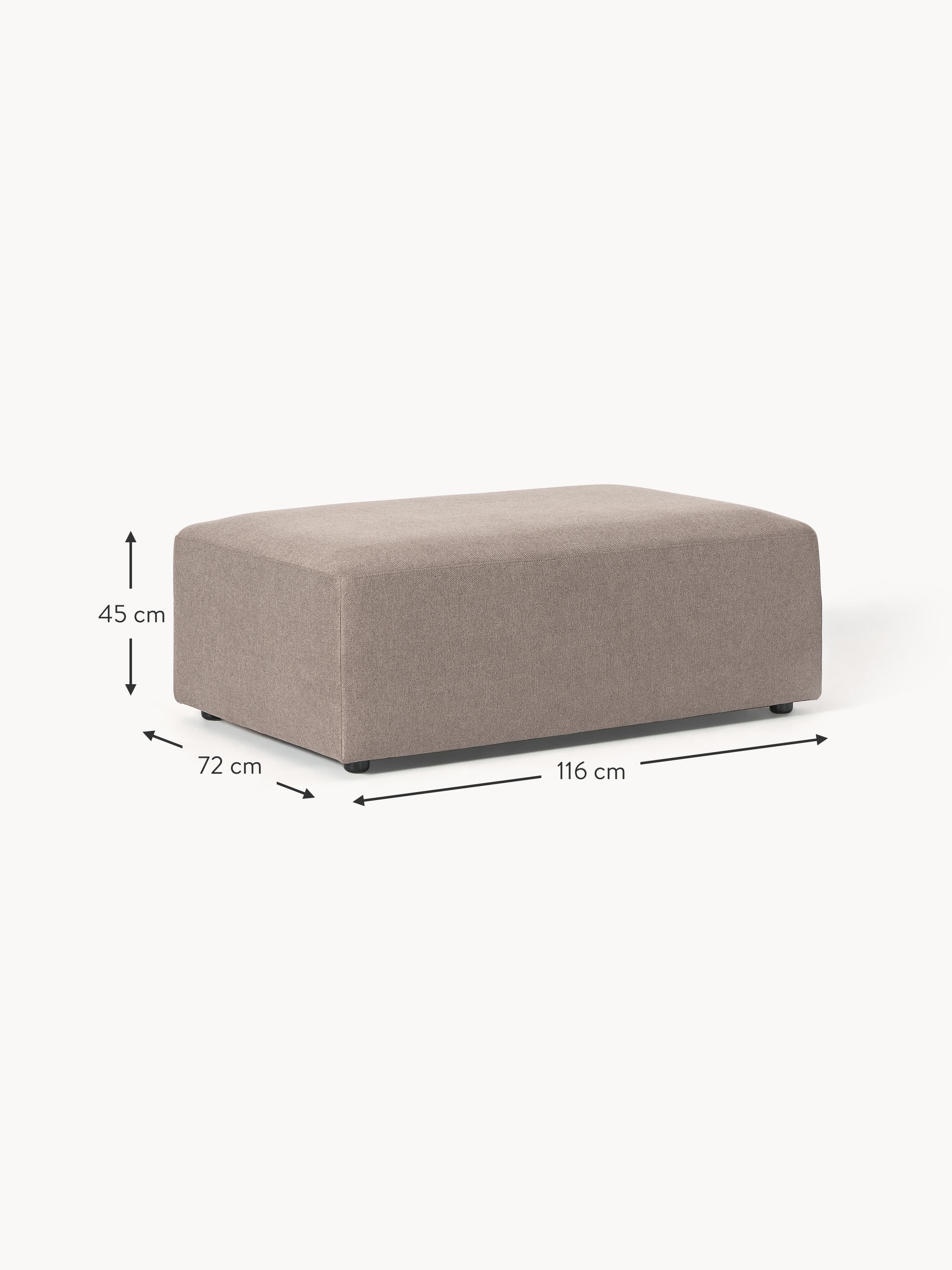 Melva XL Ottoman, W 116 x D 72 cm