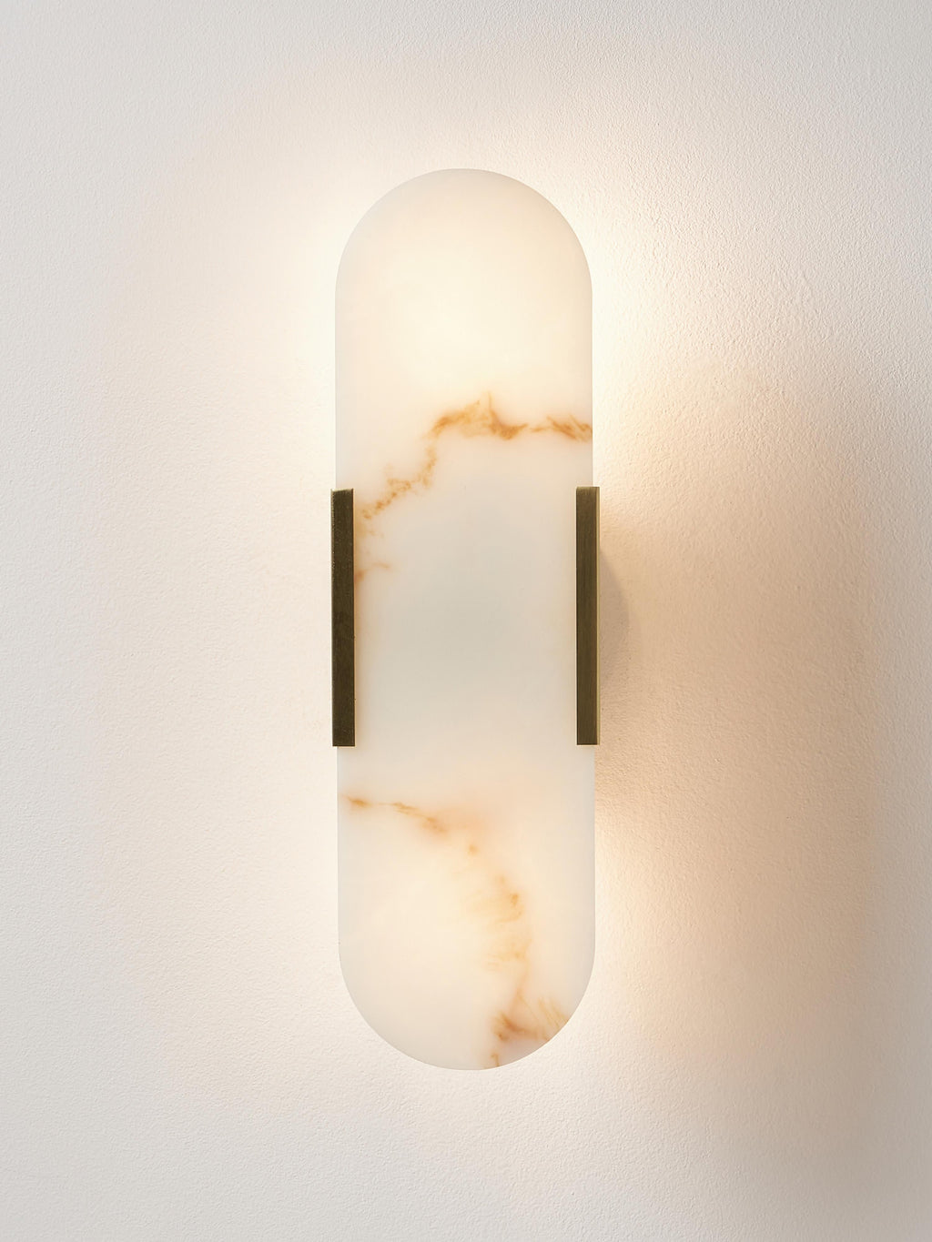 Galene Marble Effect Wall Lamp