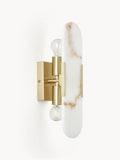 Gallery image 1 - Marble Effect Wall Lamp Galene
