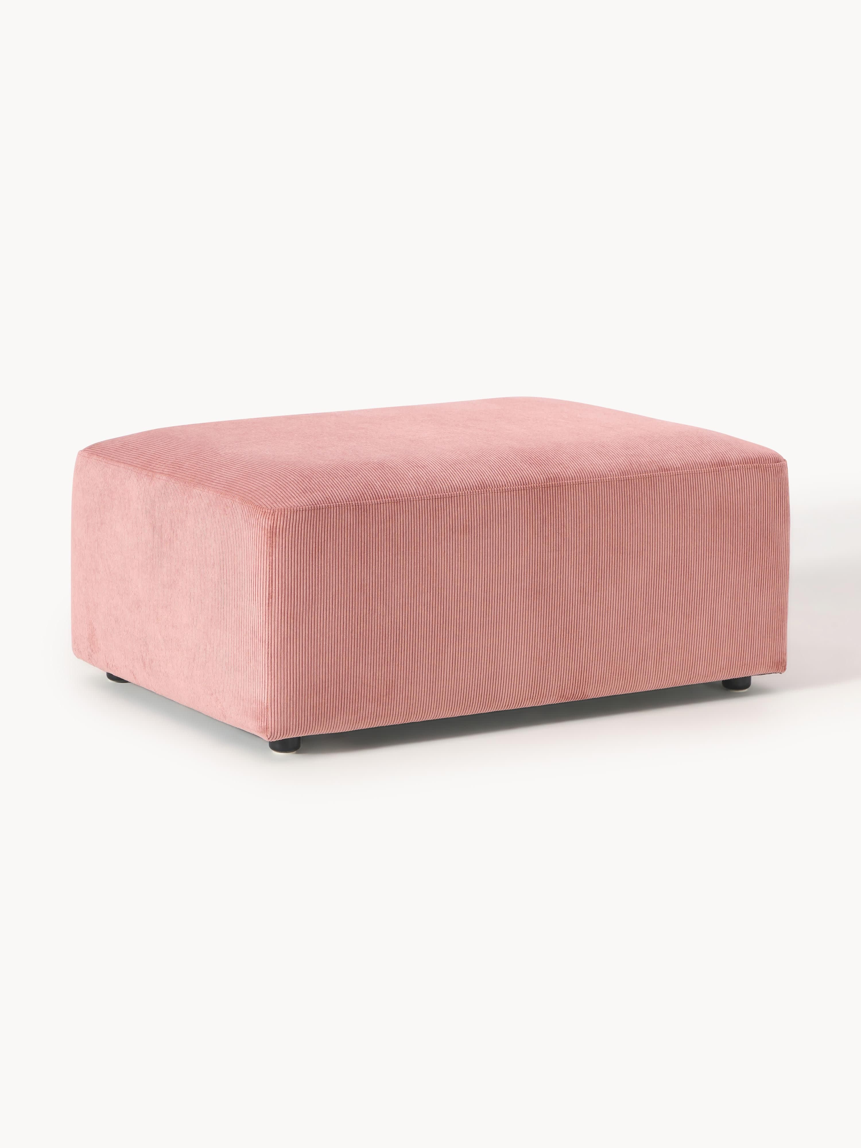 Gallery image 1 - Corduroy Ottoman Melva, W 99 x D 72 cm