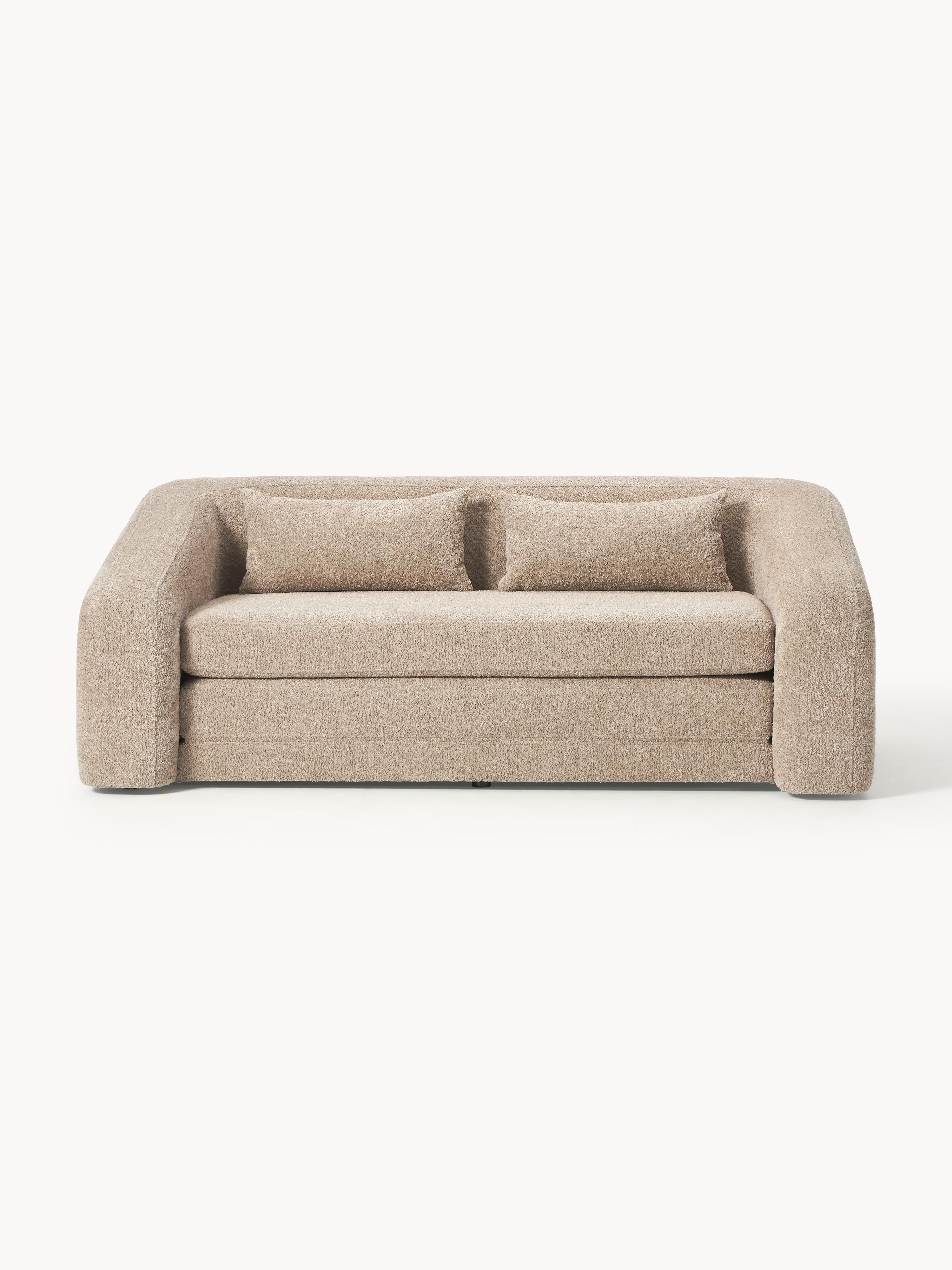 Gallery image 1 - Teddy Bouclé Sofa Bed Eliot (2-seater)
