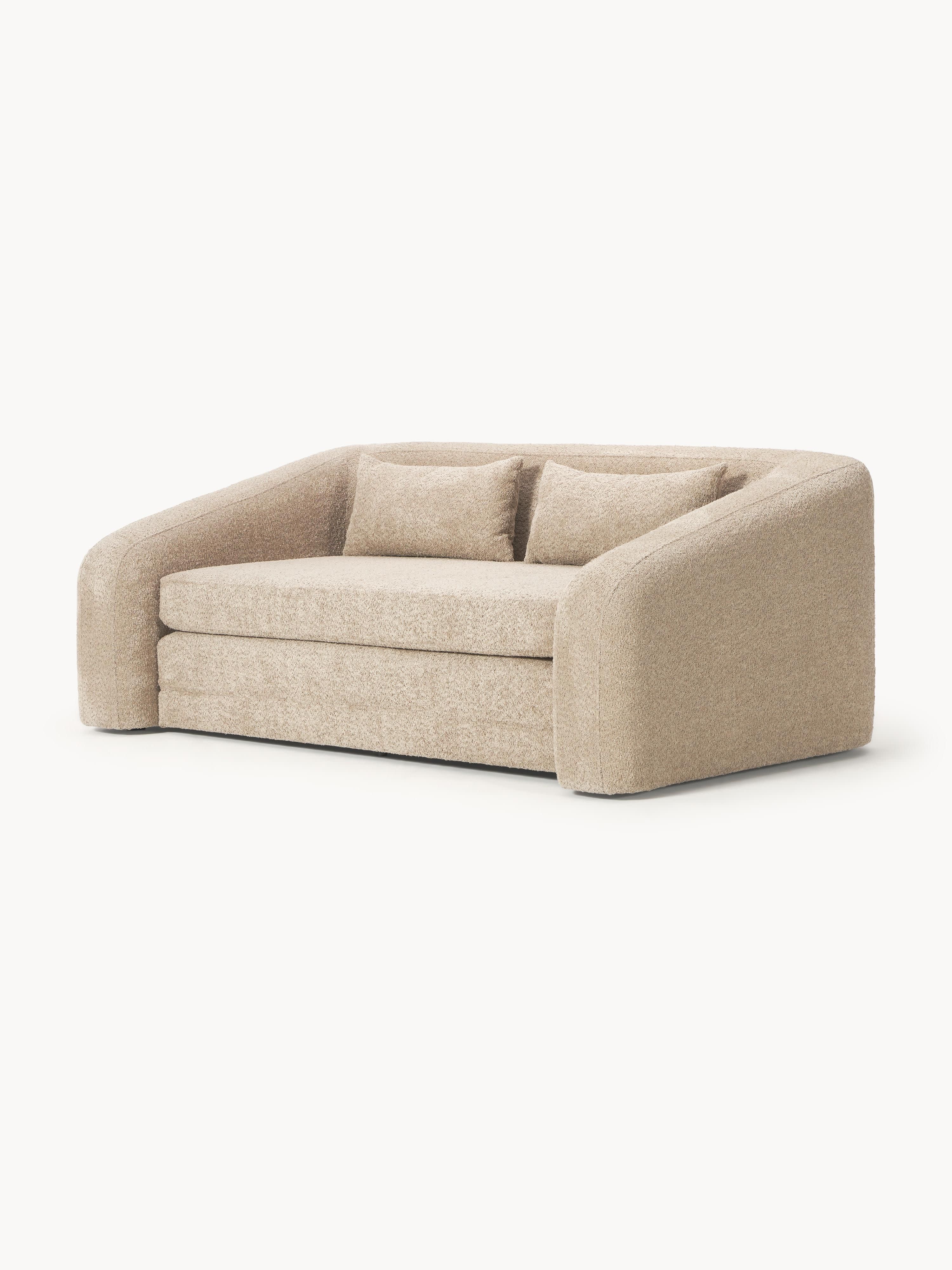 Eliot Teddy Bouclé Sofa Bed (2-seater)