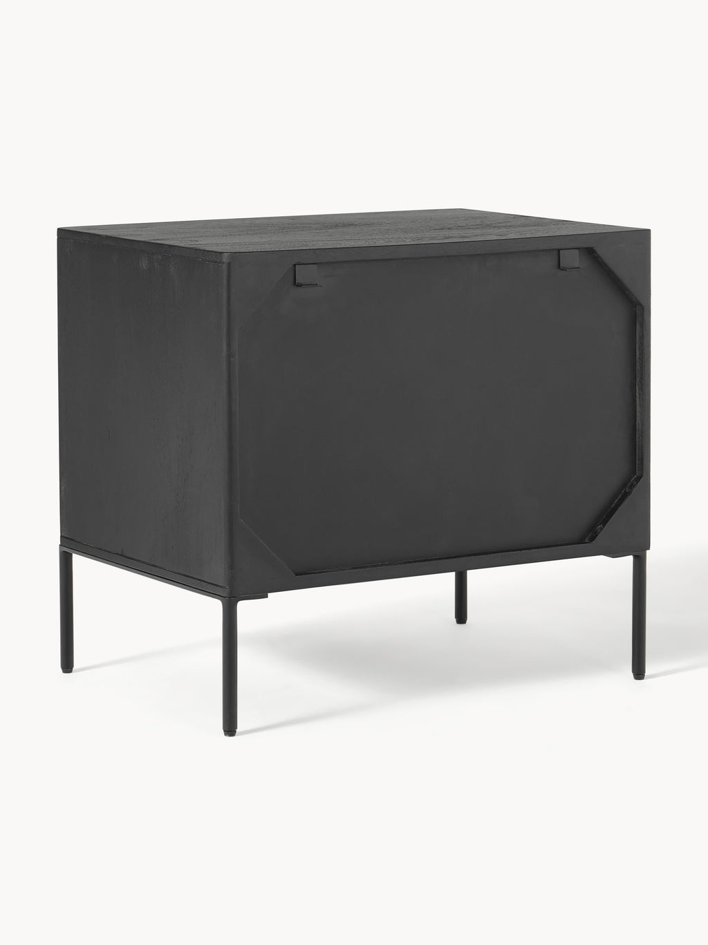 June Mango Wood Bedside Table with Drawers