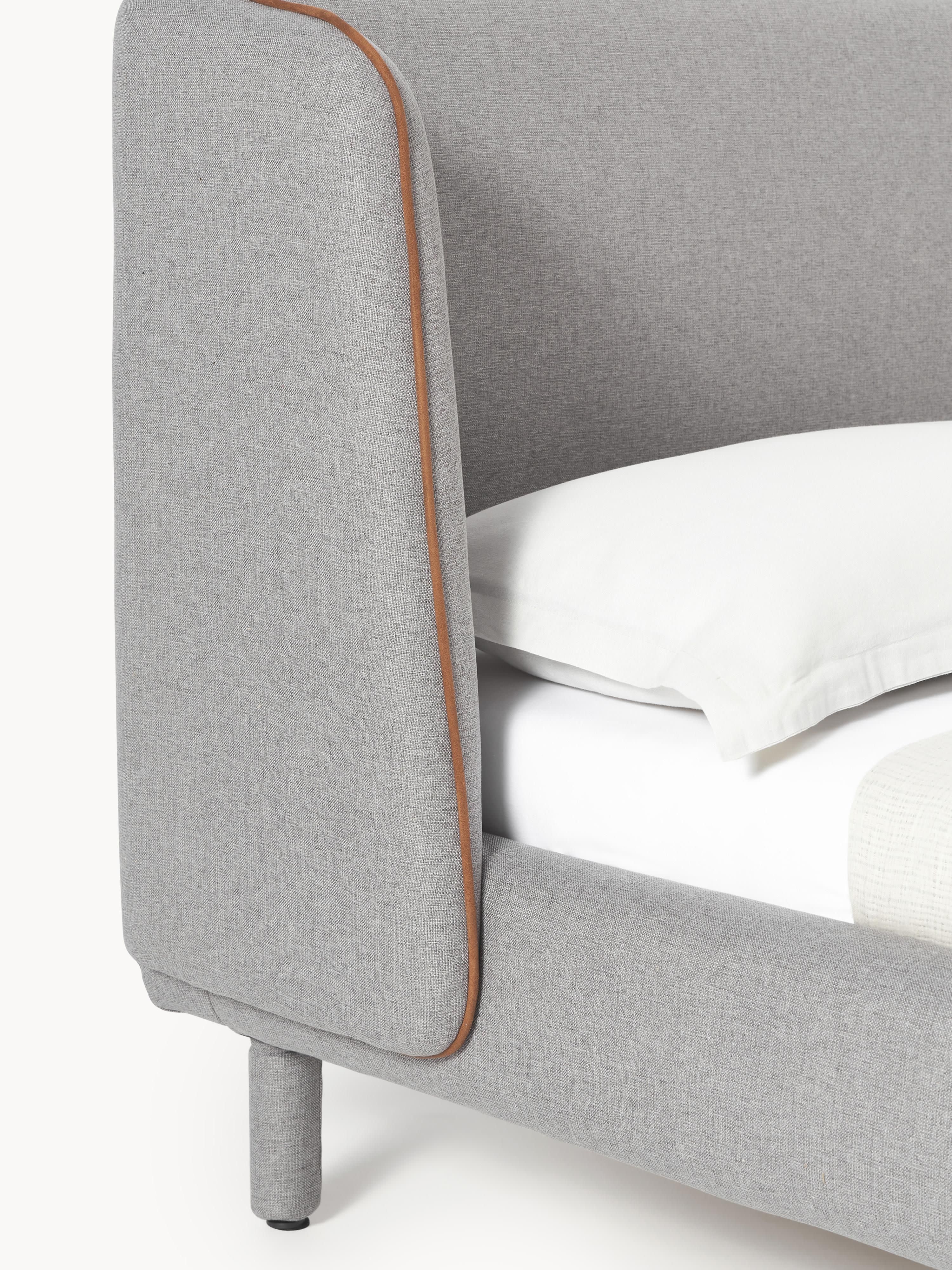 Luma Upholstered Bed with Headboard
