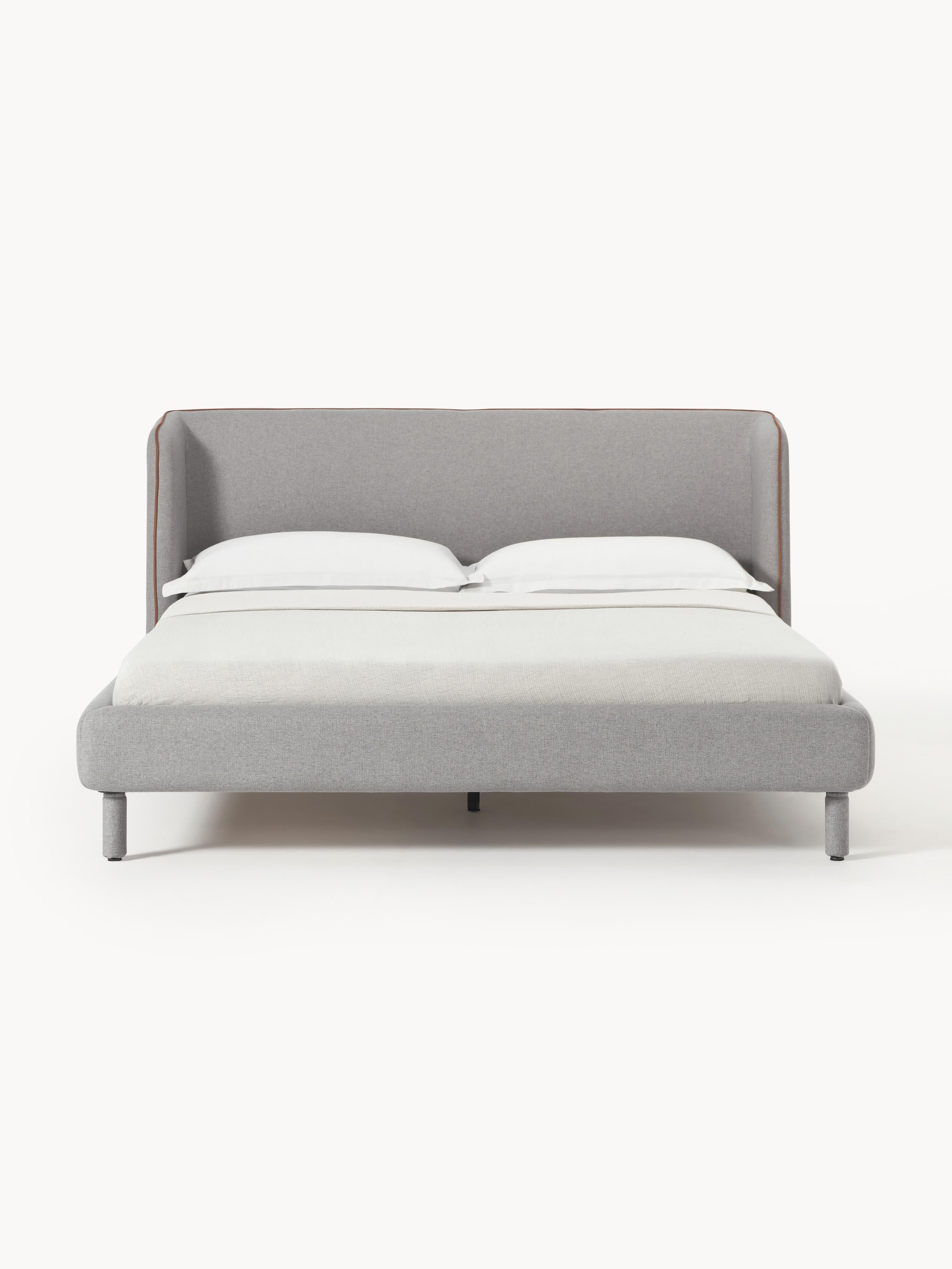 Luma Upholstered Bed with Headboard