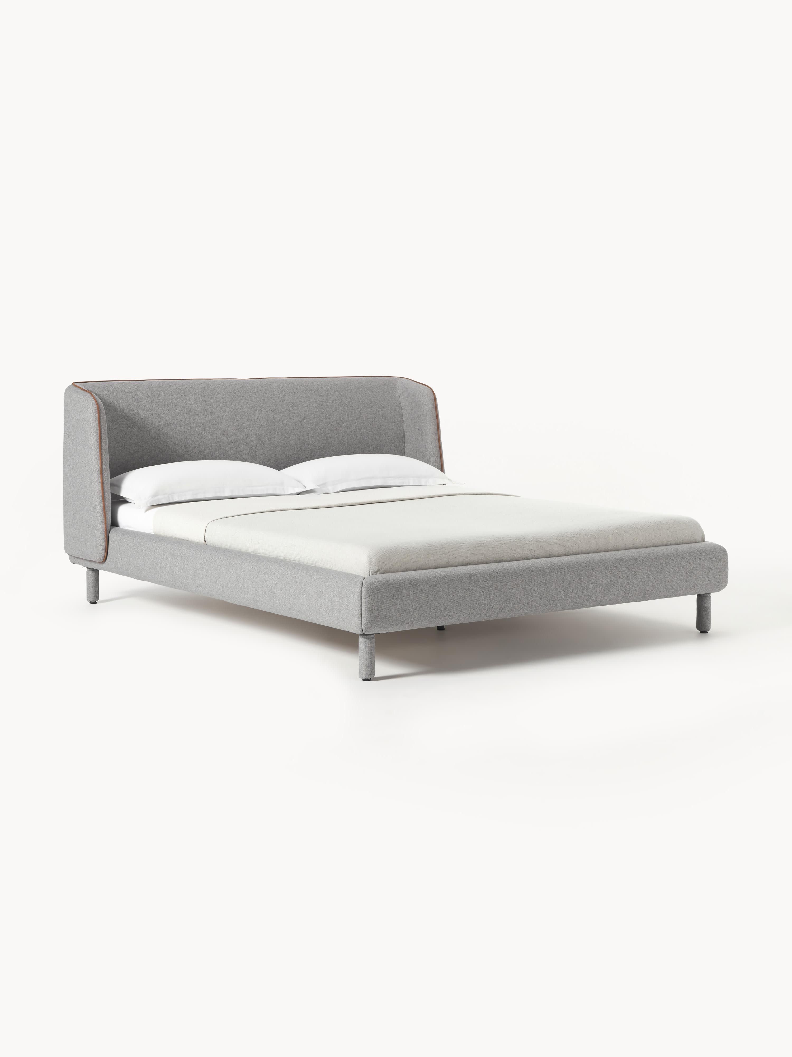 Luma Upholstered Bed with Headboard
