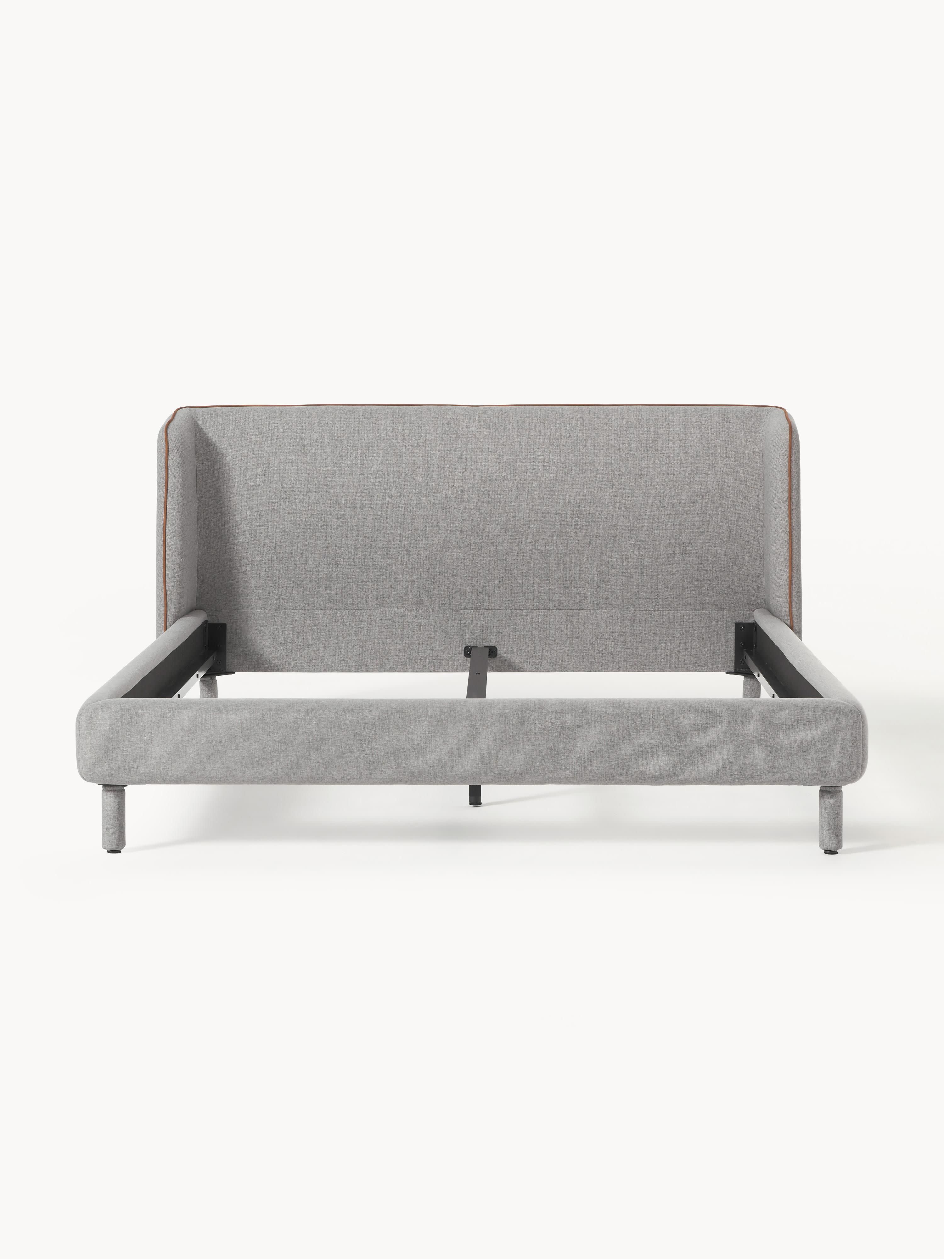 Luma Upholstered Bed with Headboard