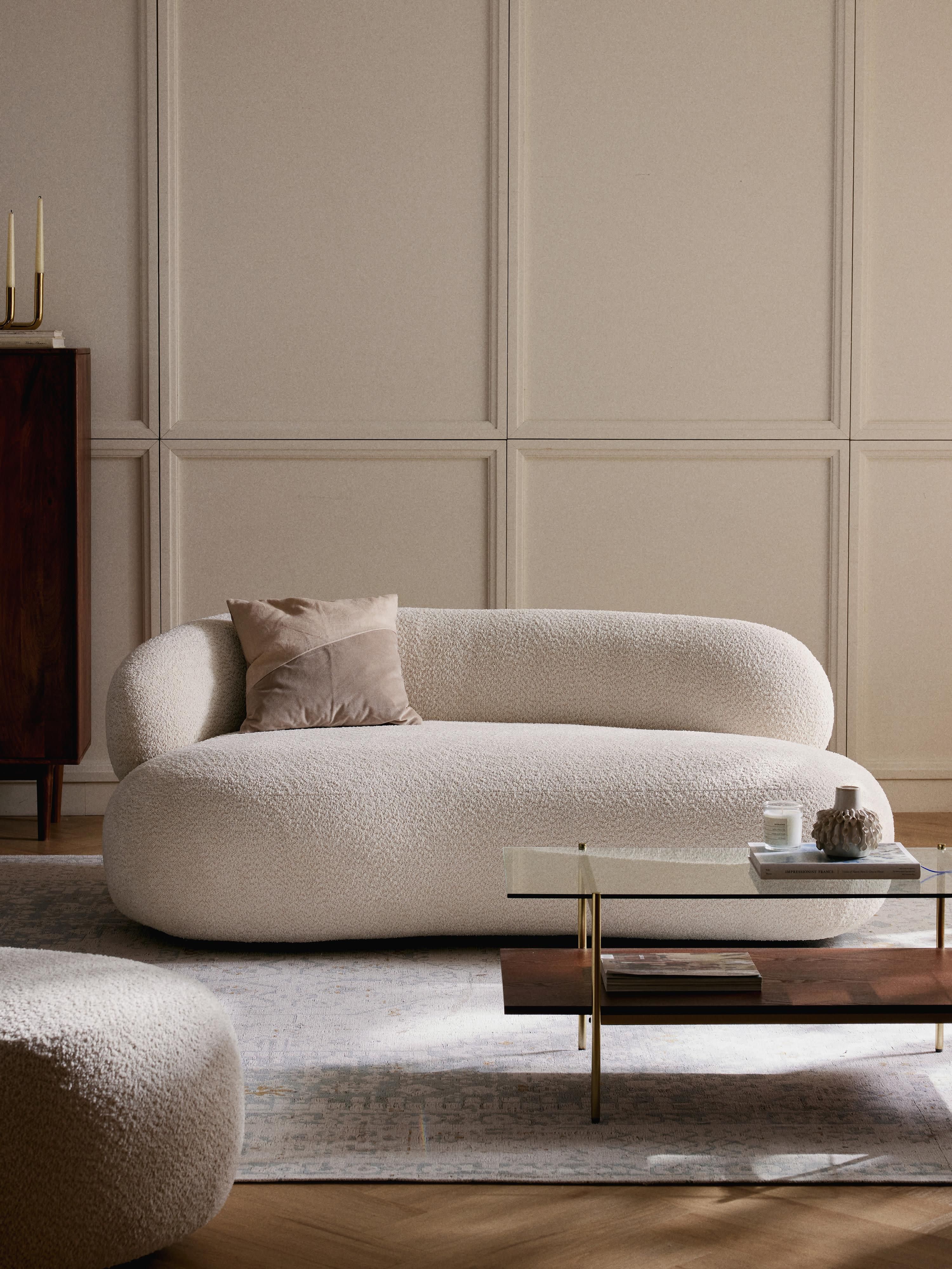 Alba Teddy Bouclé Sofa (2-seater)