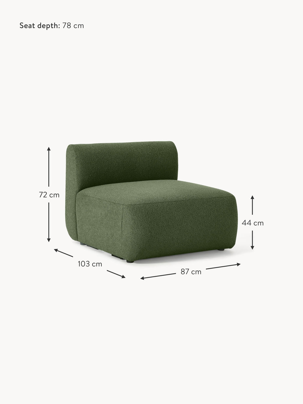 Sofia Bouclé Centre Module