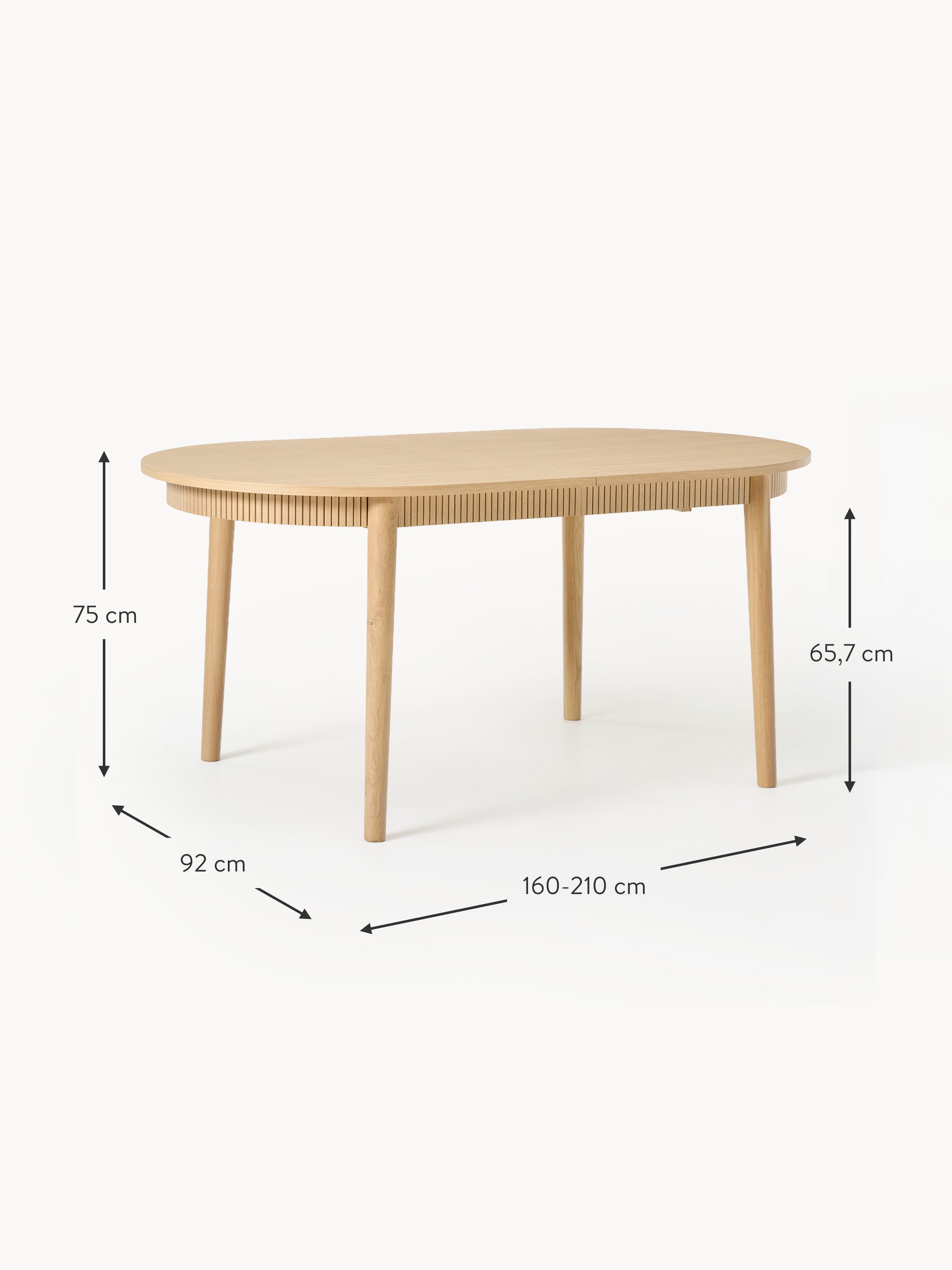 Calary Extendable Dining Table, in various sizes