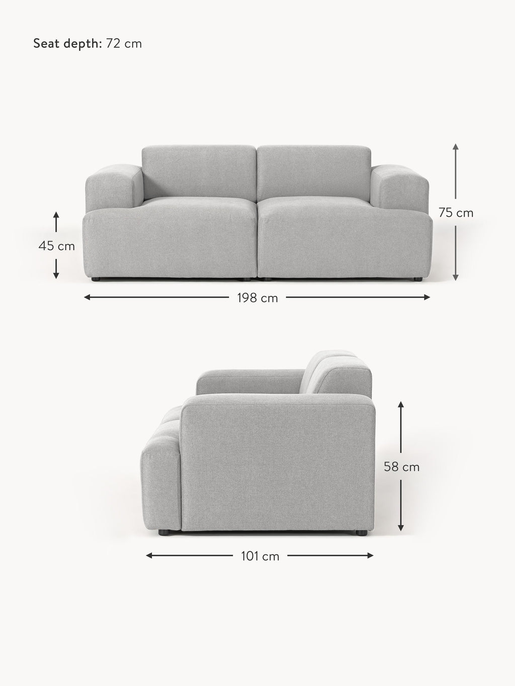 Melva Sofa (2-seater)