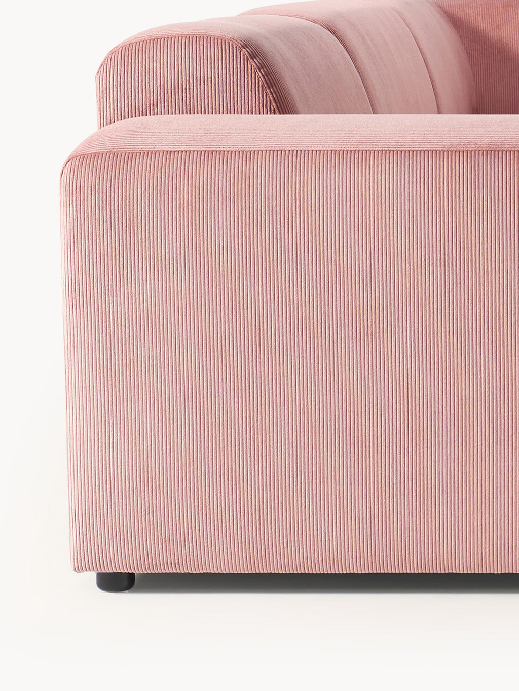 Melva XL Corduroy Corner Sofa